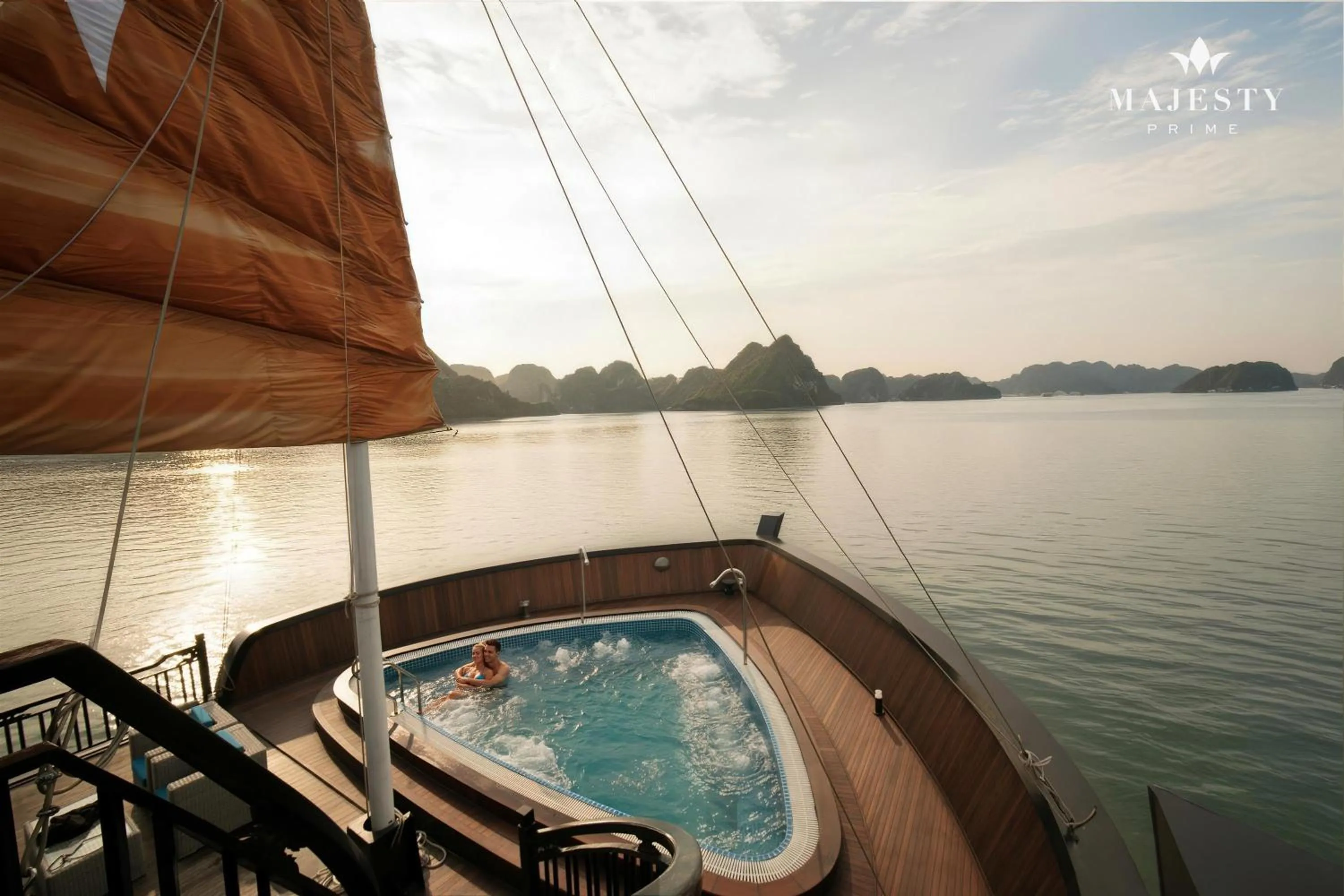 Swimming pool in Majesty Luxury Prime Cruise by Premier Group