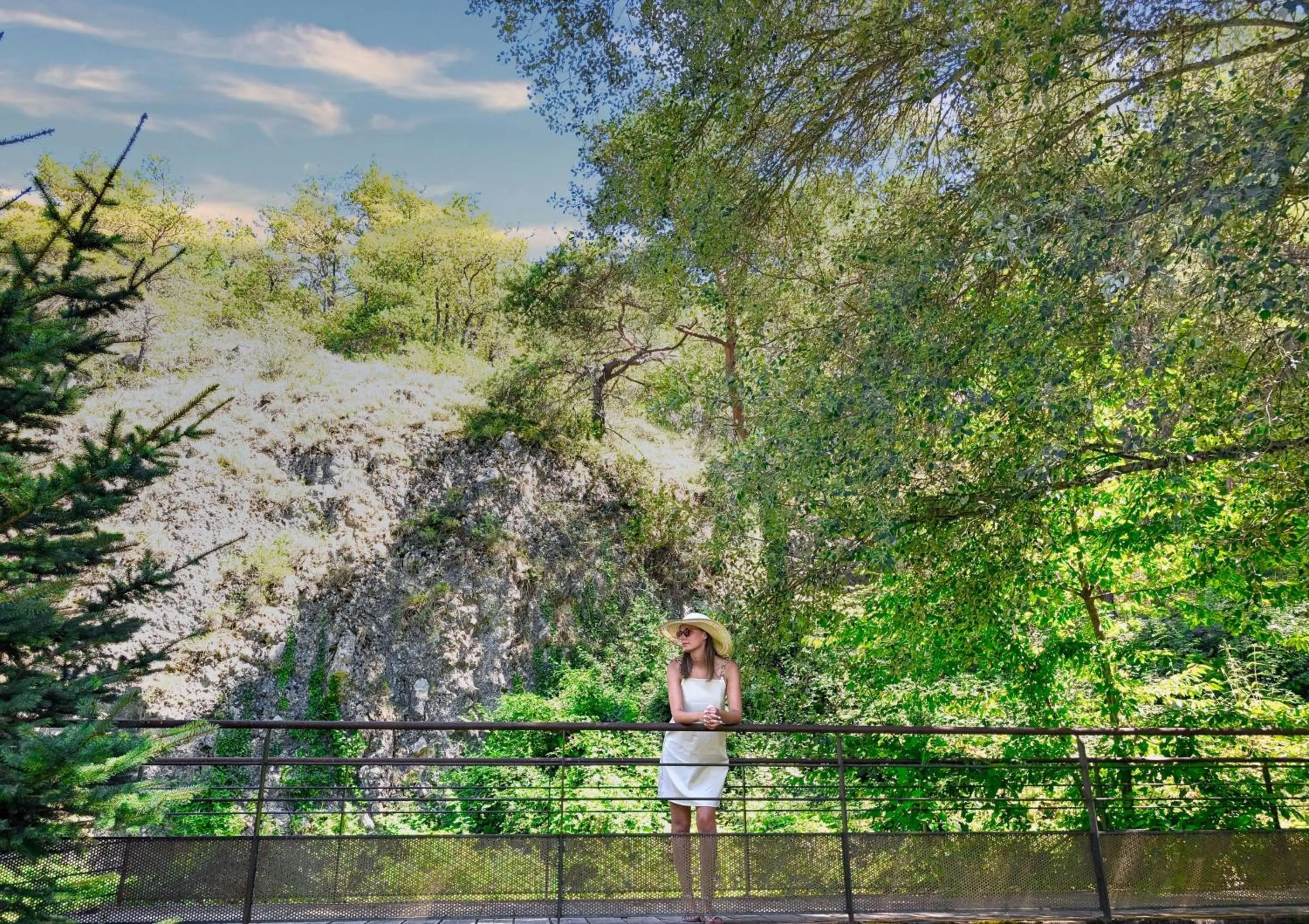 Garden in Domaine Ribiera, Hotel 5 Etoiles, SPA & Golf - Forcalquier