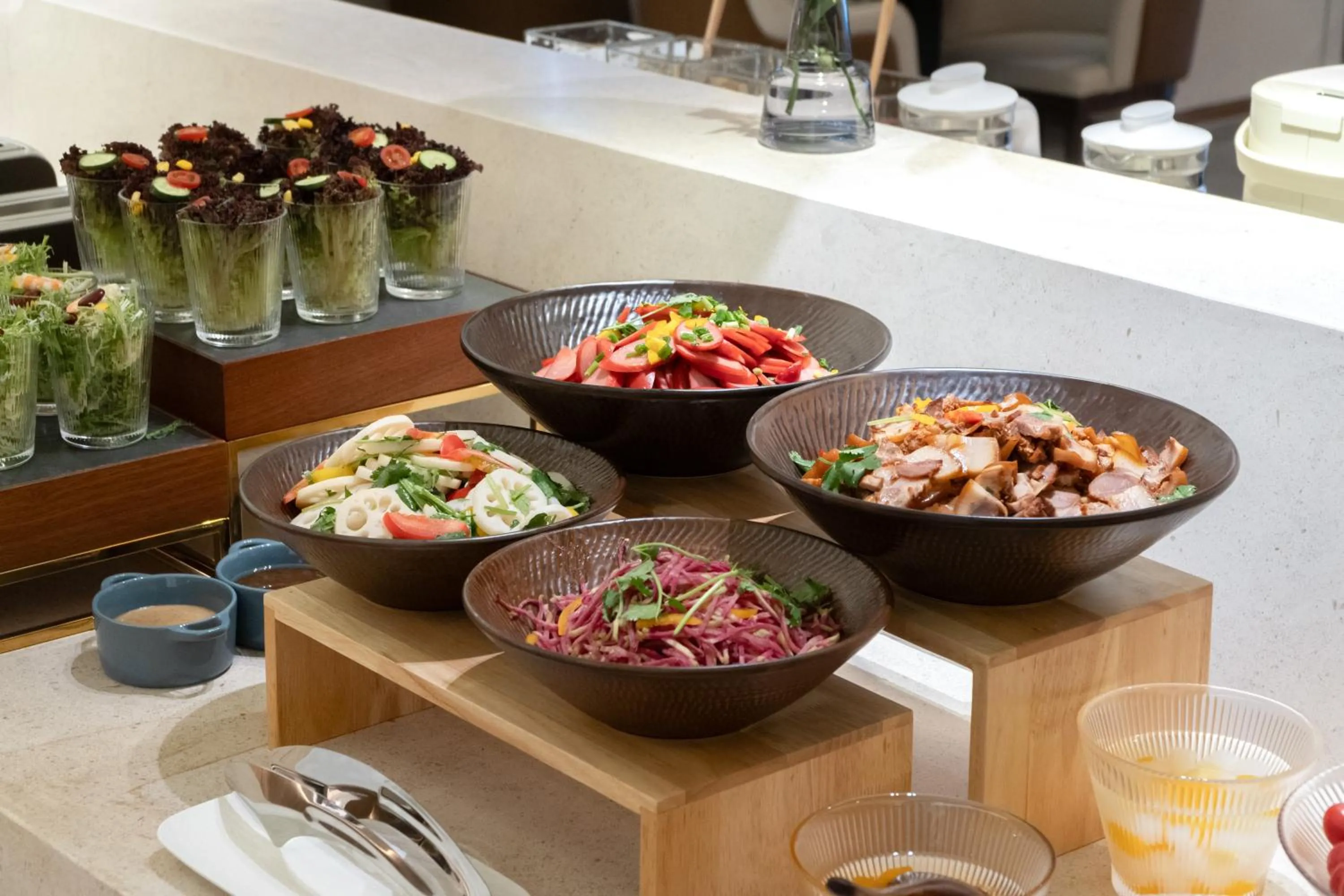 Buffet breakfast in Atour Hotel Hangzhou Canal Huzhou Street