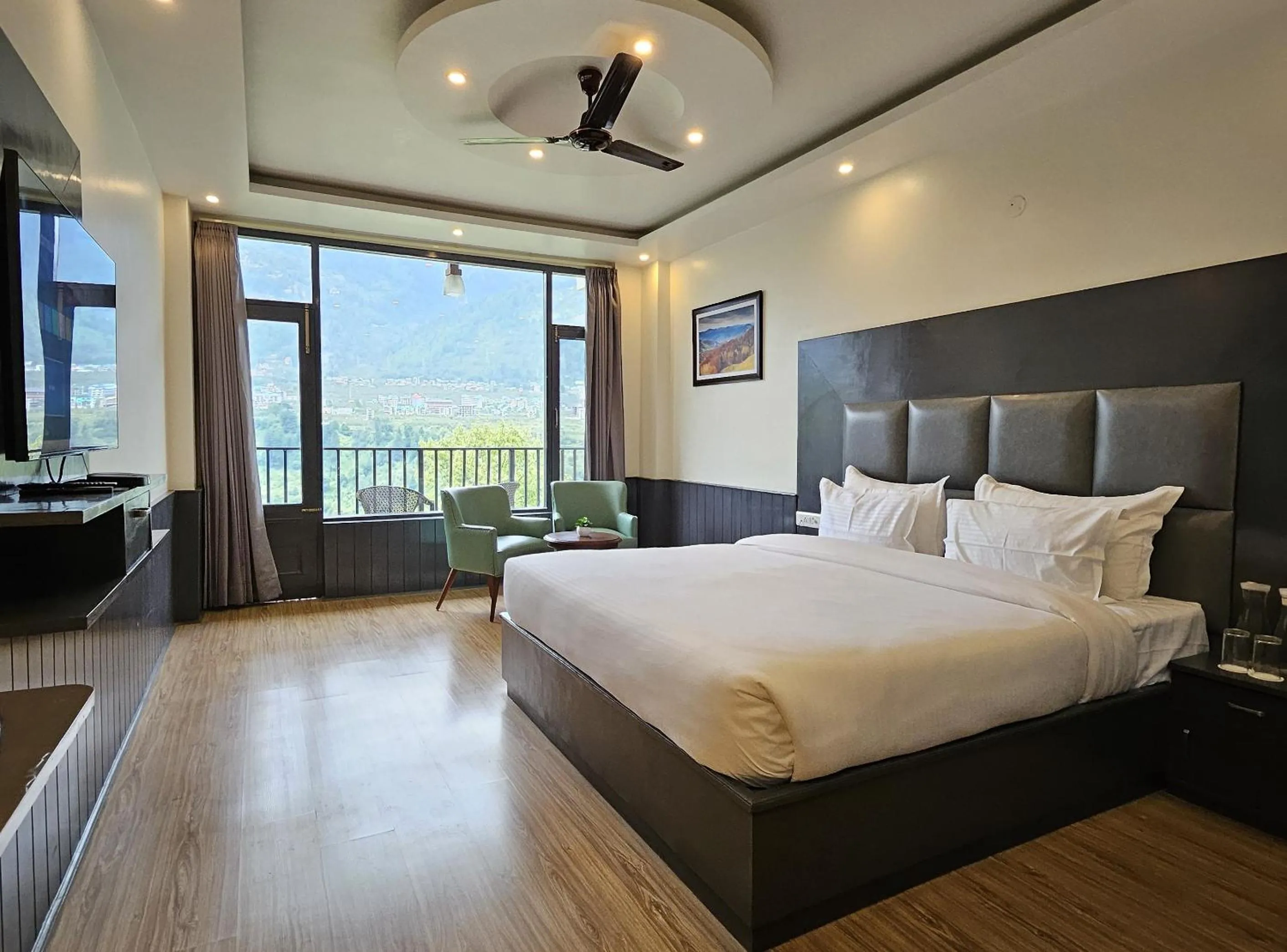Bedroom in BluSalzz Vine Hills Resort, Manali