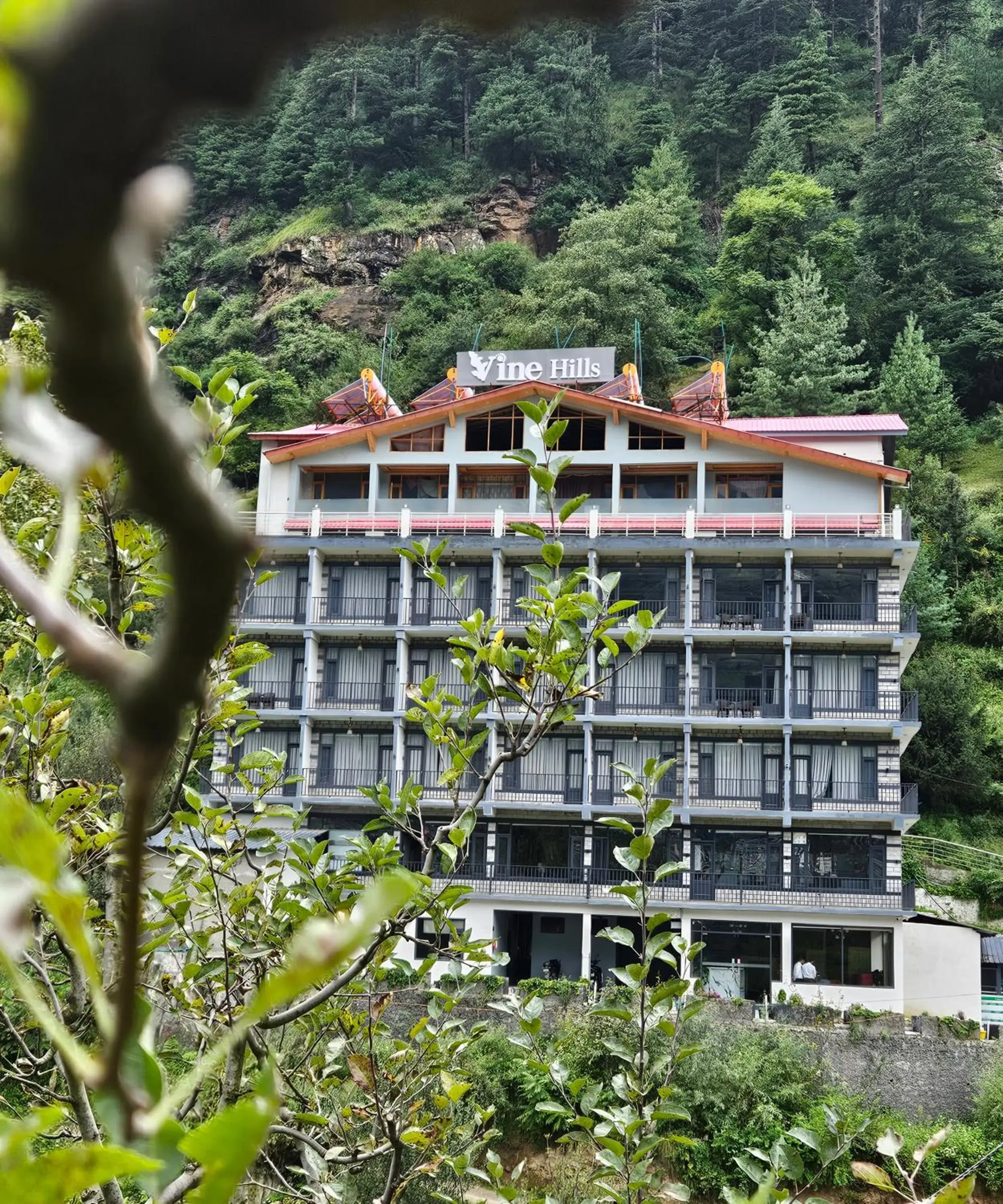 Property building in BluSalzz Vine Hills Resort, Manali Property building in BluSalzz Vine Hills Resort, Manali