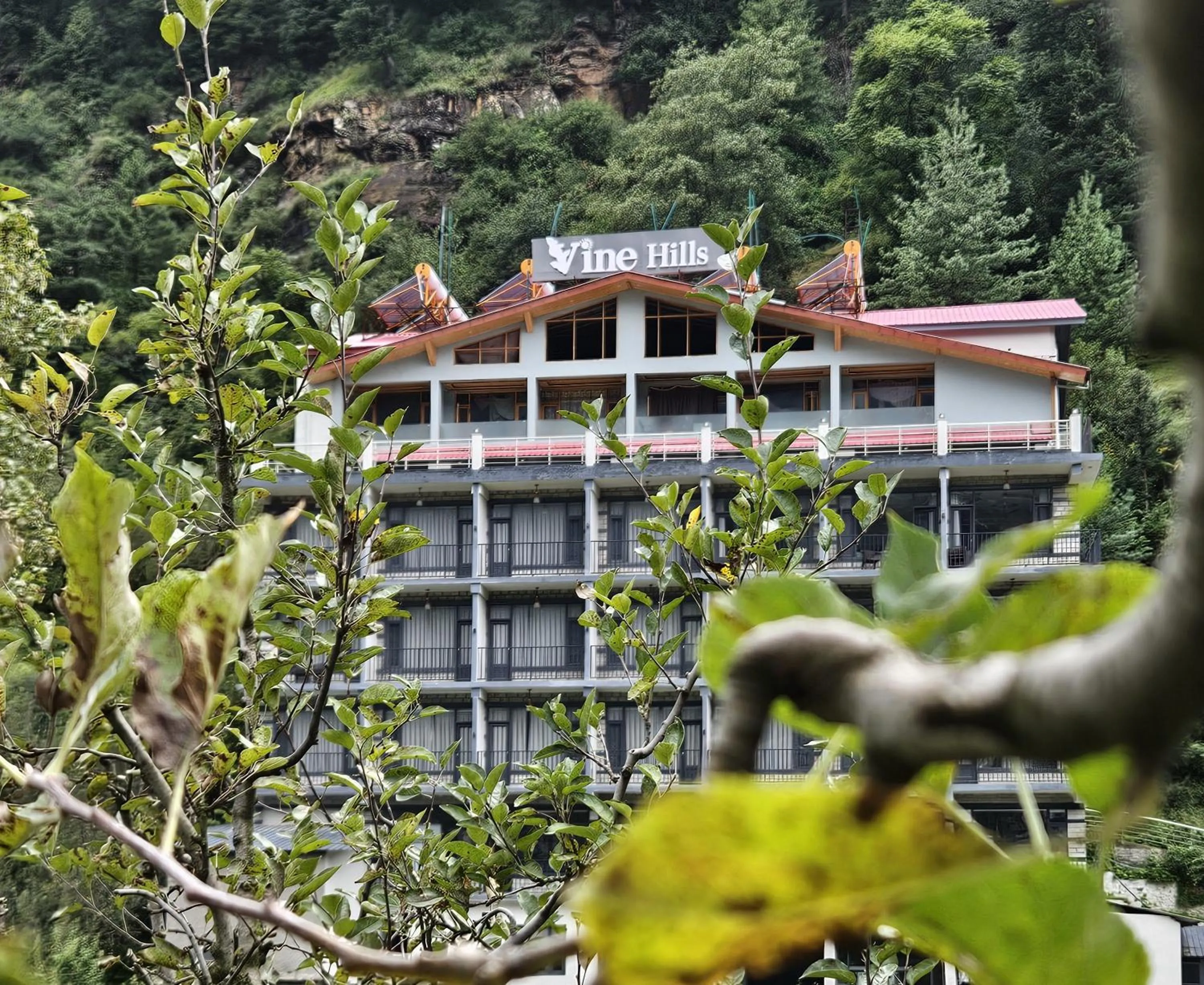 Property building in BluSalzz Vine Hills Resort, Manali