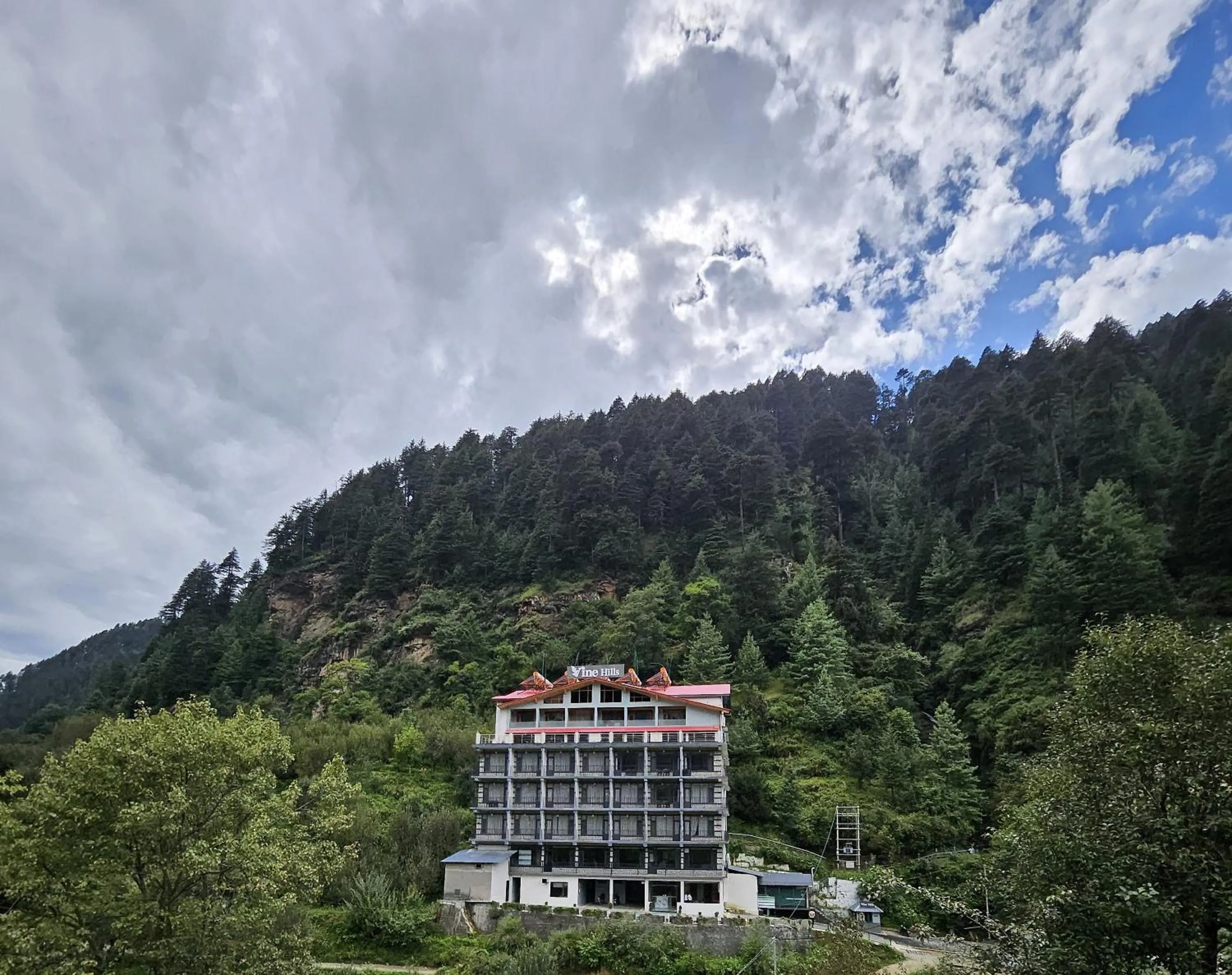 Property building in BluSalzz Vine Hills Resort, Manali
