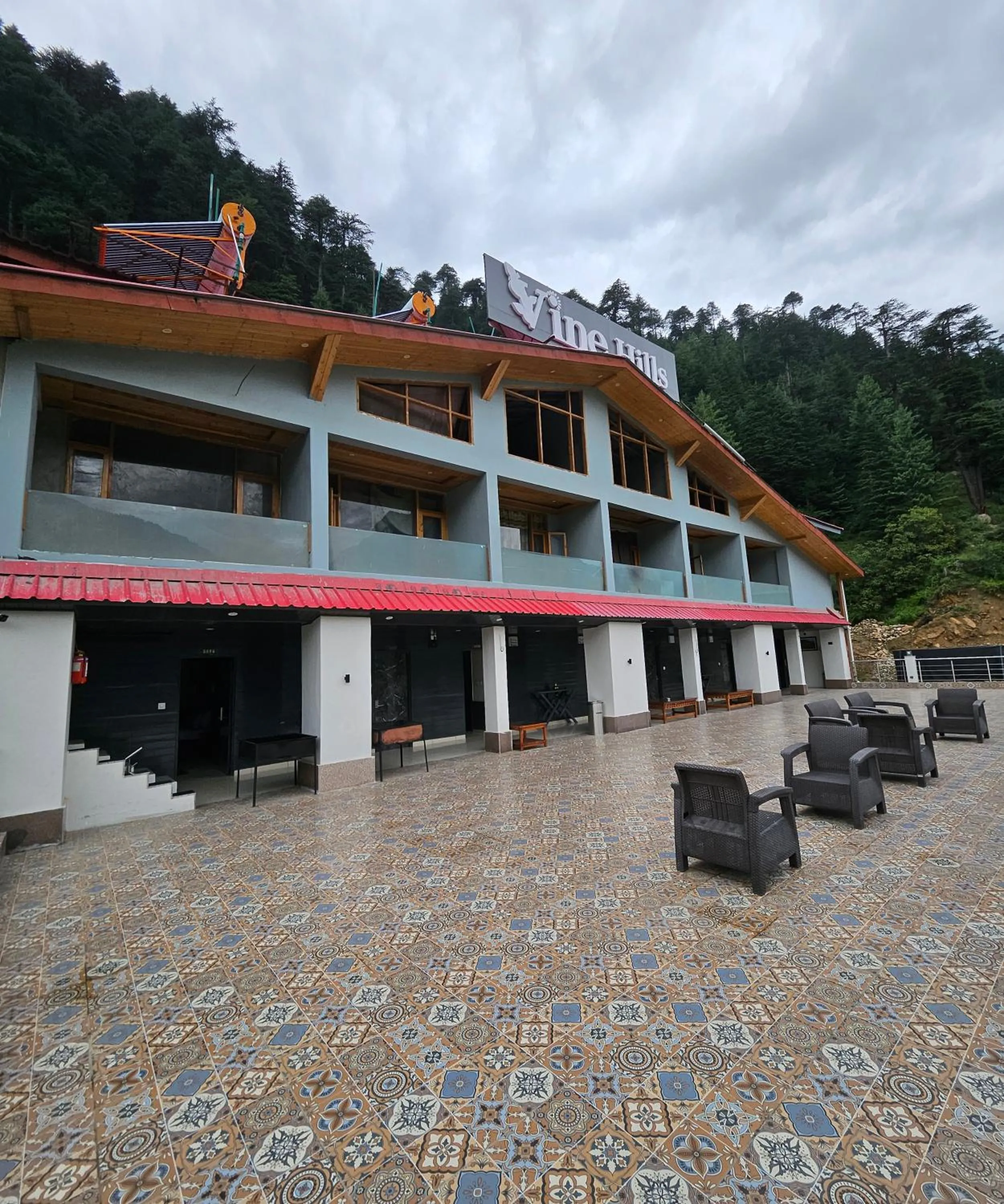 Balcony/Terrace in BluSalzz Vine Hills Resort, Manali