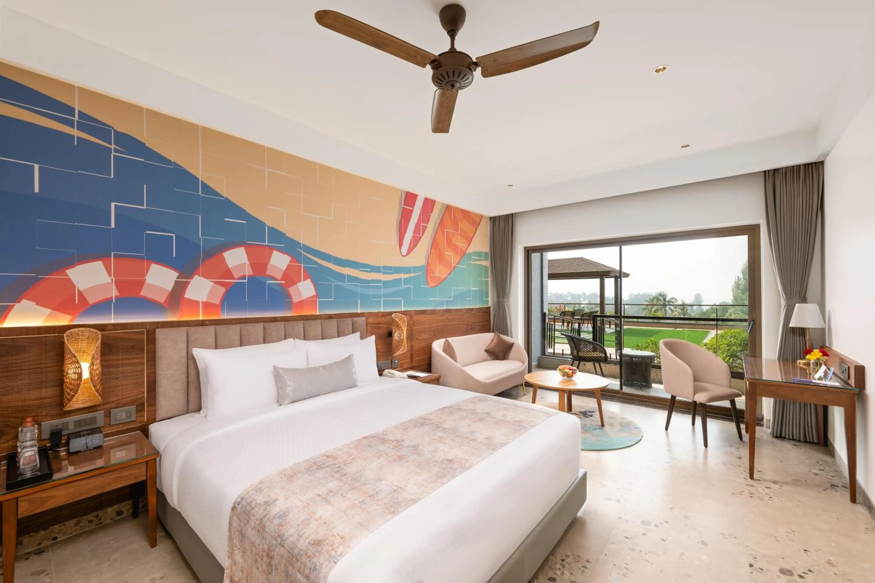 Photo of the whole room, Bed in Cloud9 Sarovar Premiere Palomen Goa