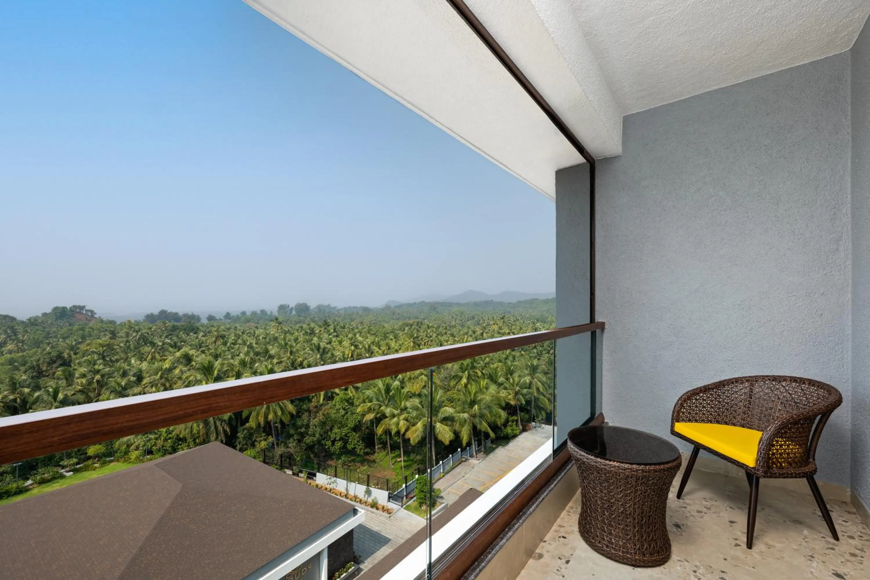 View (from property/room) in Cloud9 Sarovar Premiere Palomen Goa