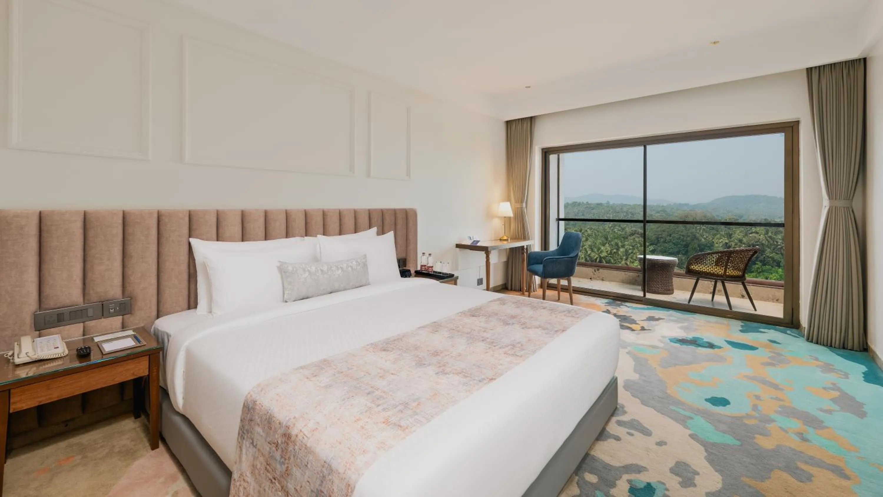 Bed in Cloud9 Sarovar Premiere Palomen Goa