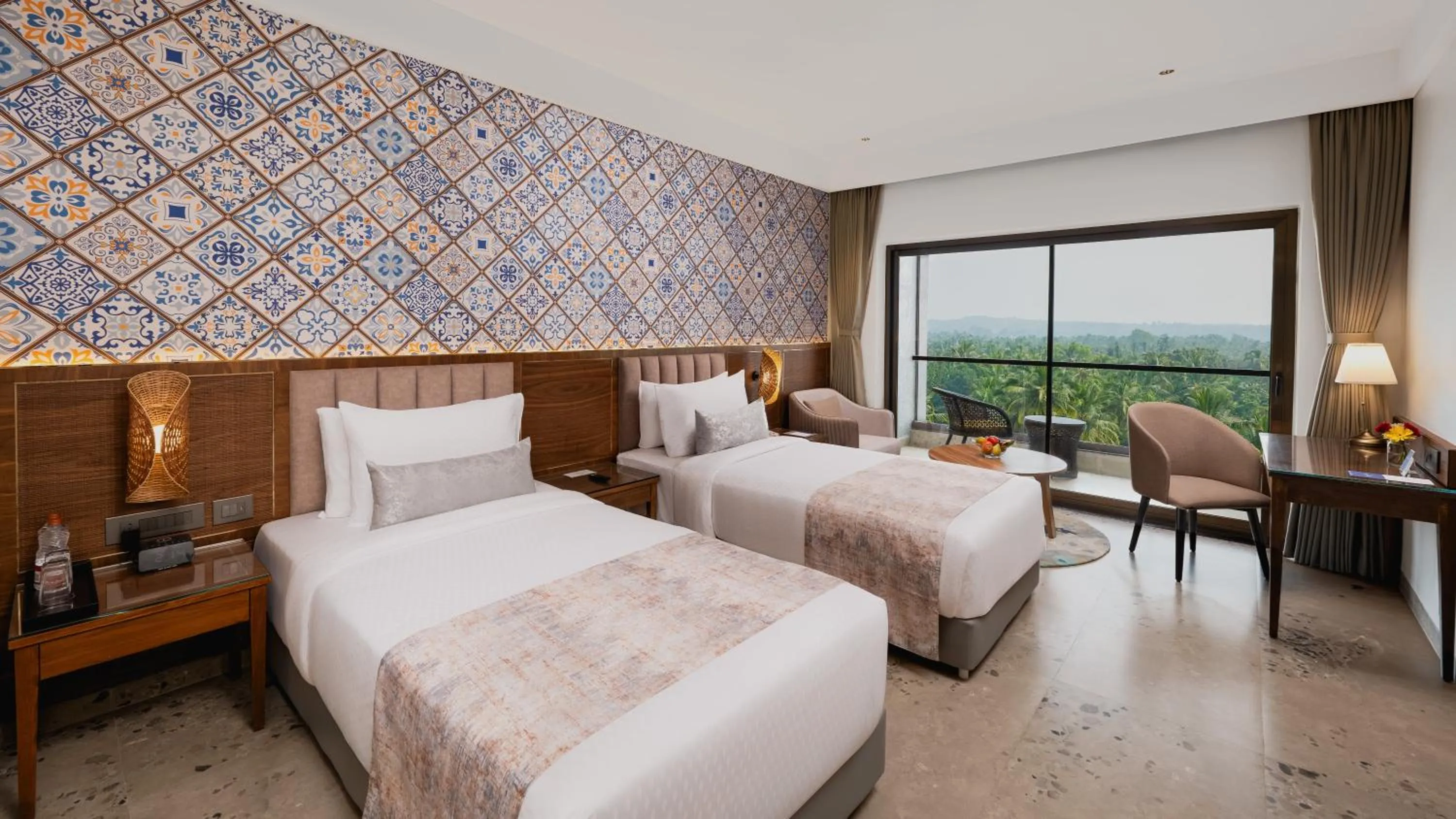 Bed in Cloud9 Sarovar Premiere Palomen Goa