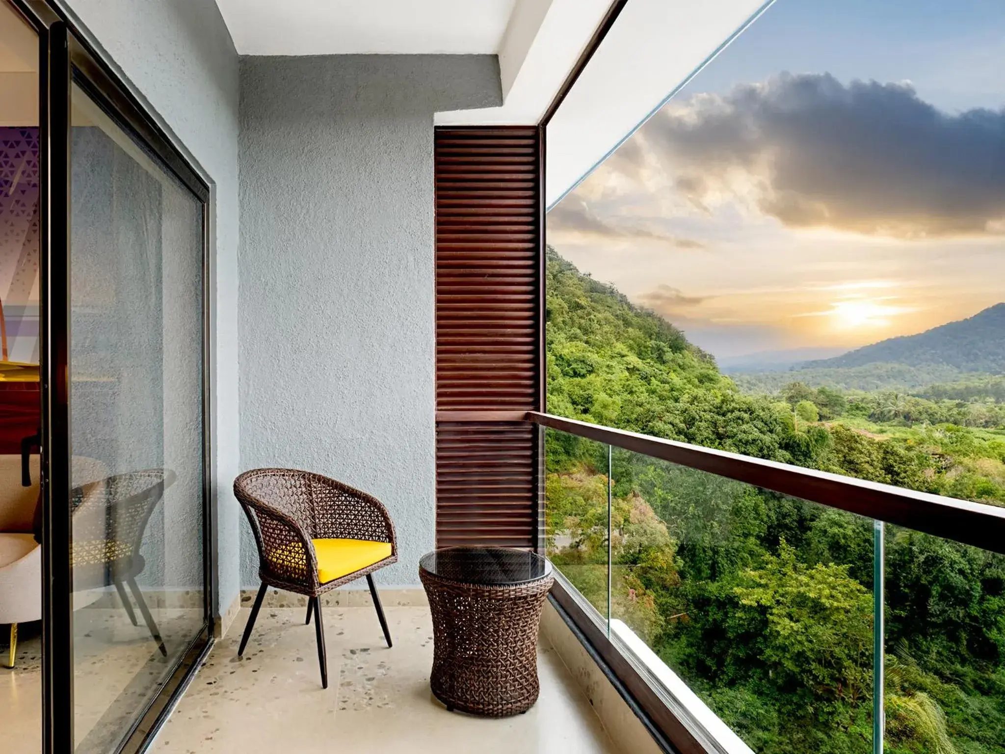 Standard King Bed Room with Balcony in Gateway Goa, Palolem Standard King Bed Room with Balcony in Gateway Goa, Palolem