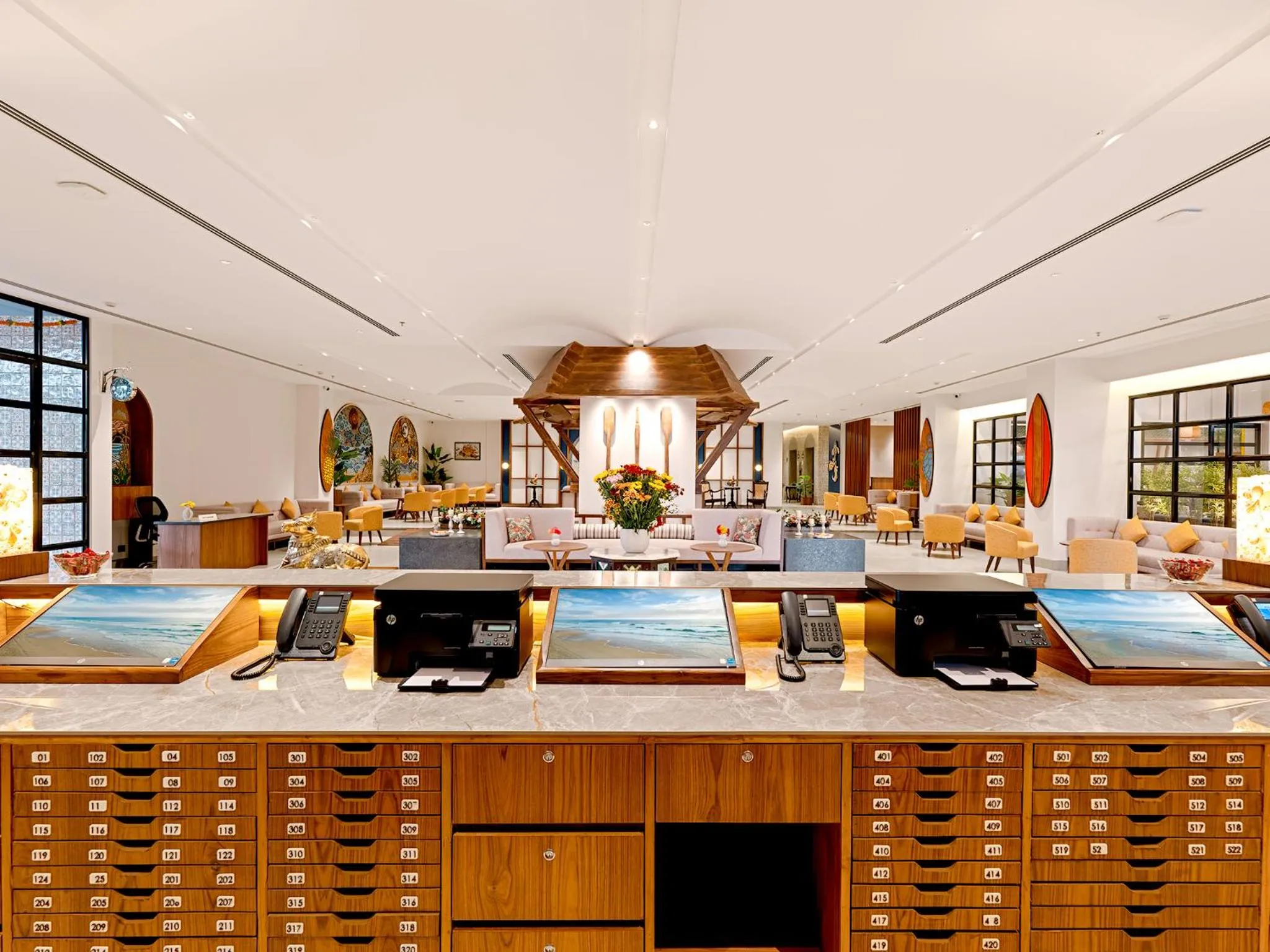 Lobby or reception in Gateway Goa, Palolem