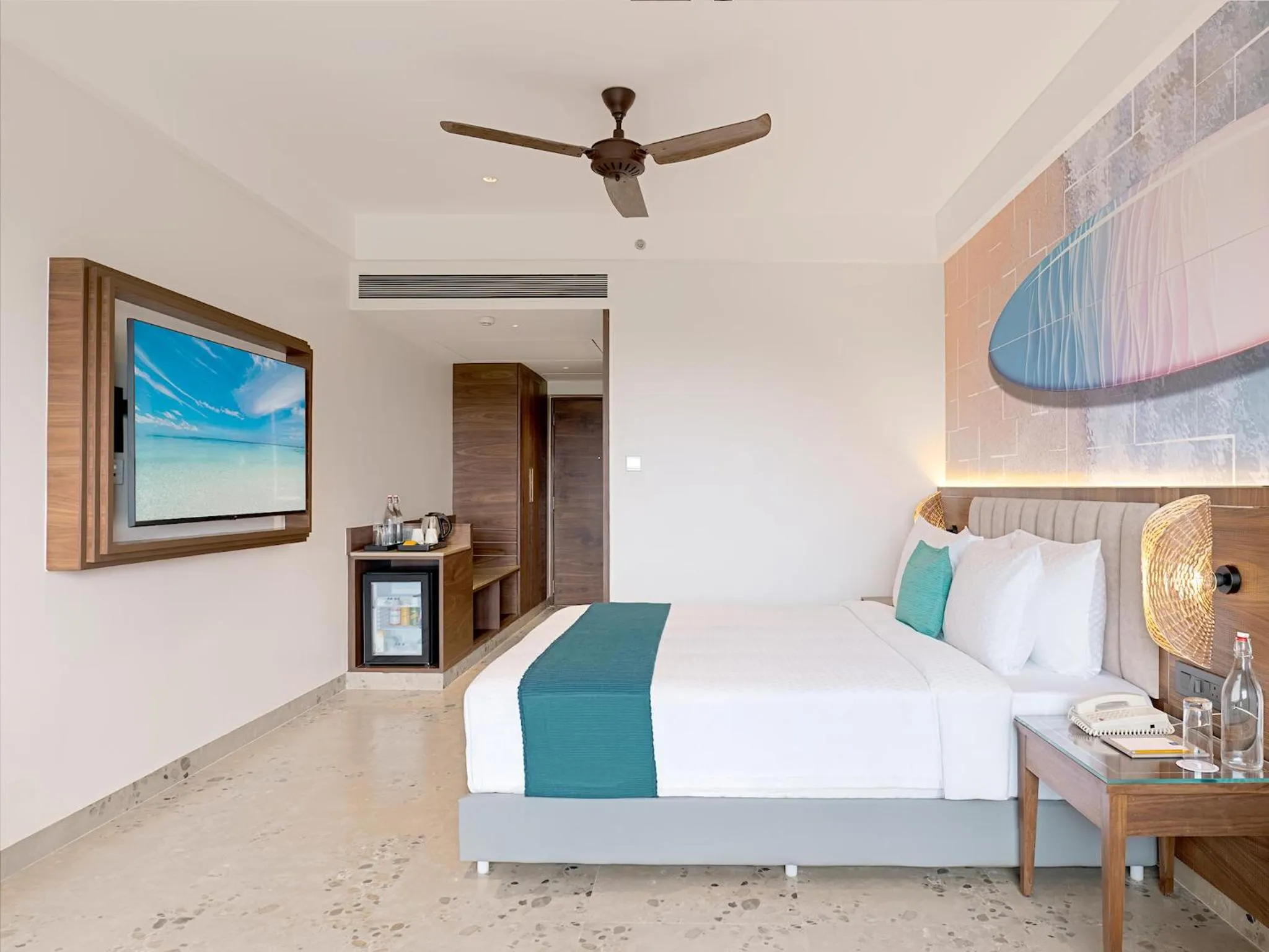 Bed in Gateway Goa, Palolem