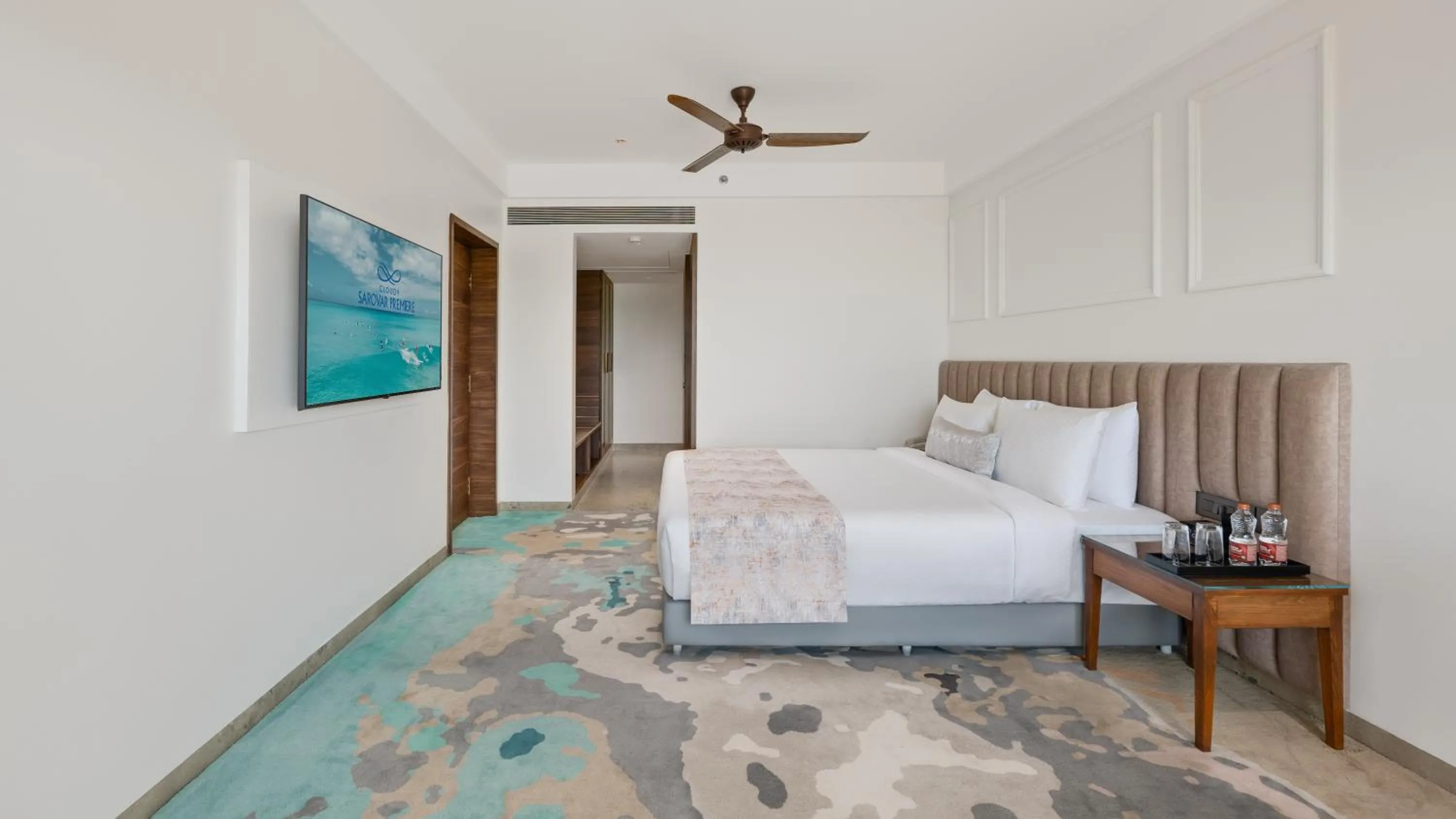 Bed in Cloud9 Sarovar Premiere Palomen Goa