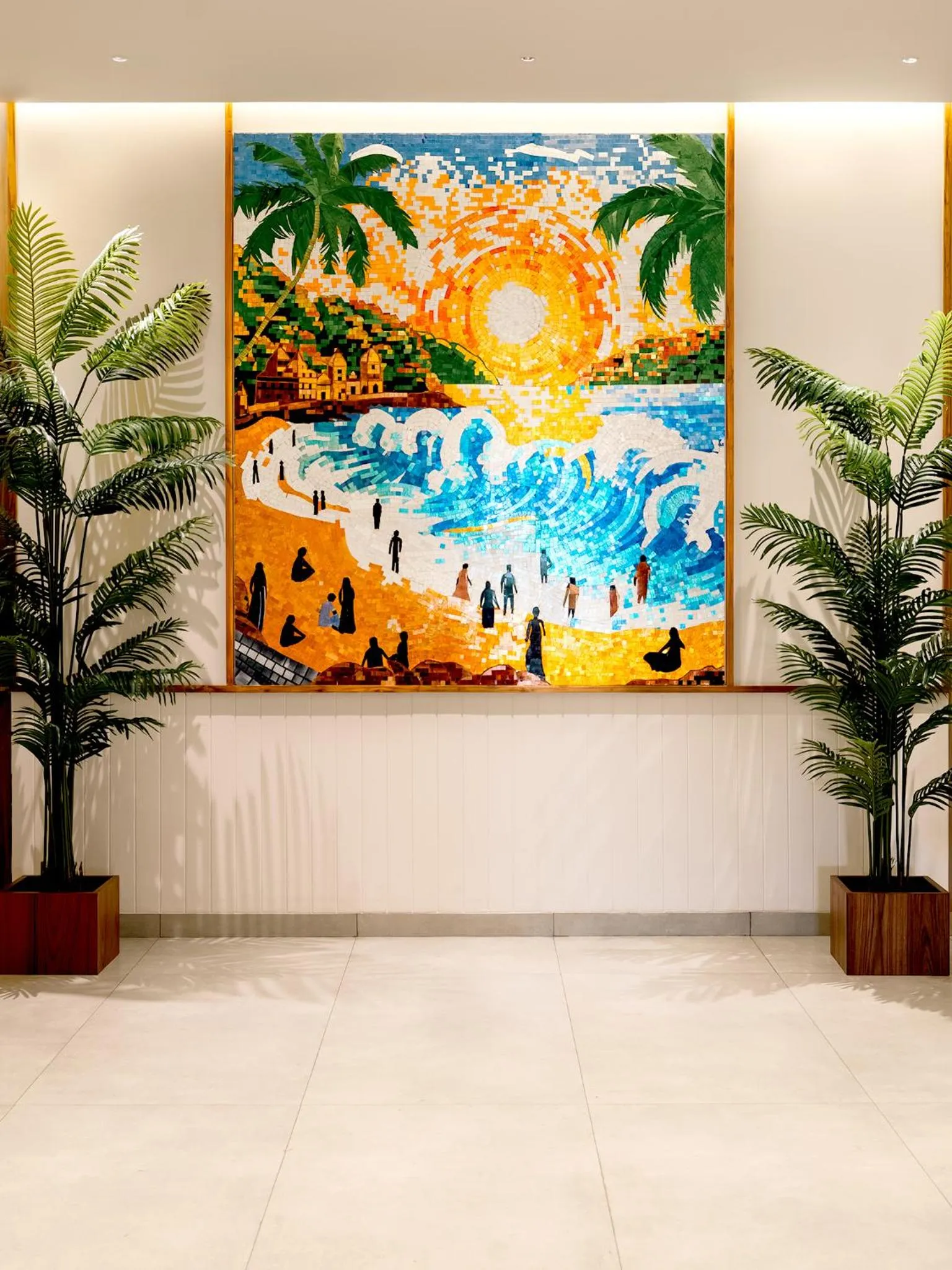 Decorative detail in Gateway Goa, Palolem