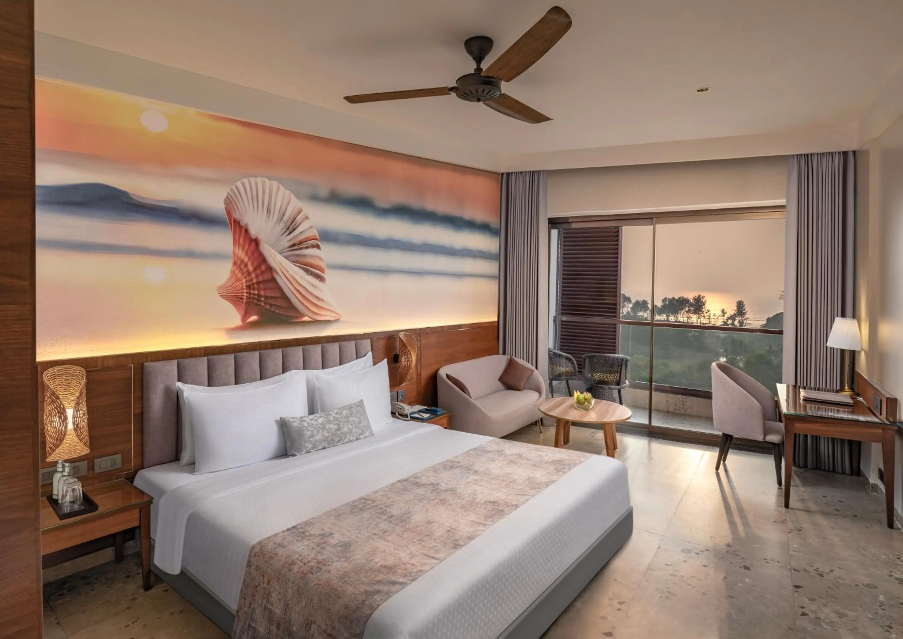 Bedroom, Bed in Gateway Goa, Palolem