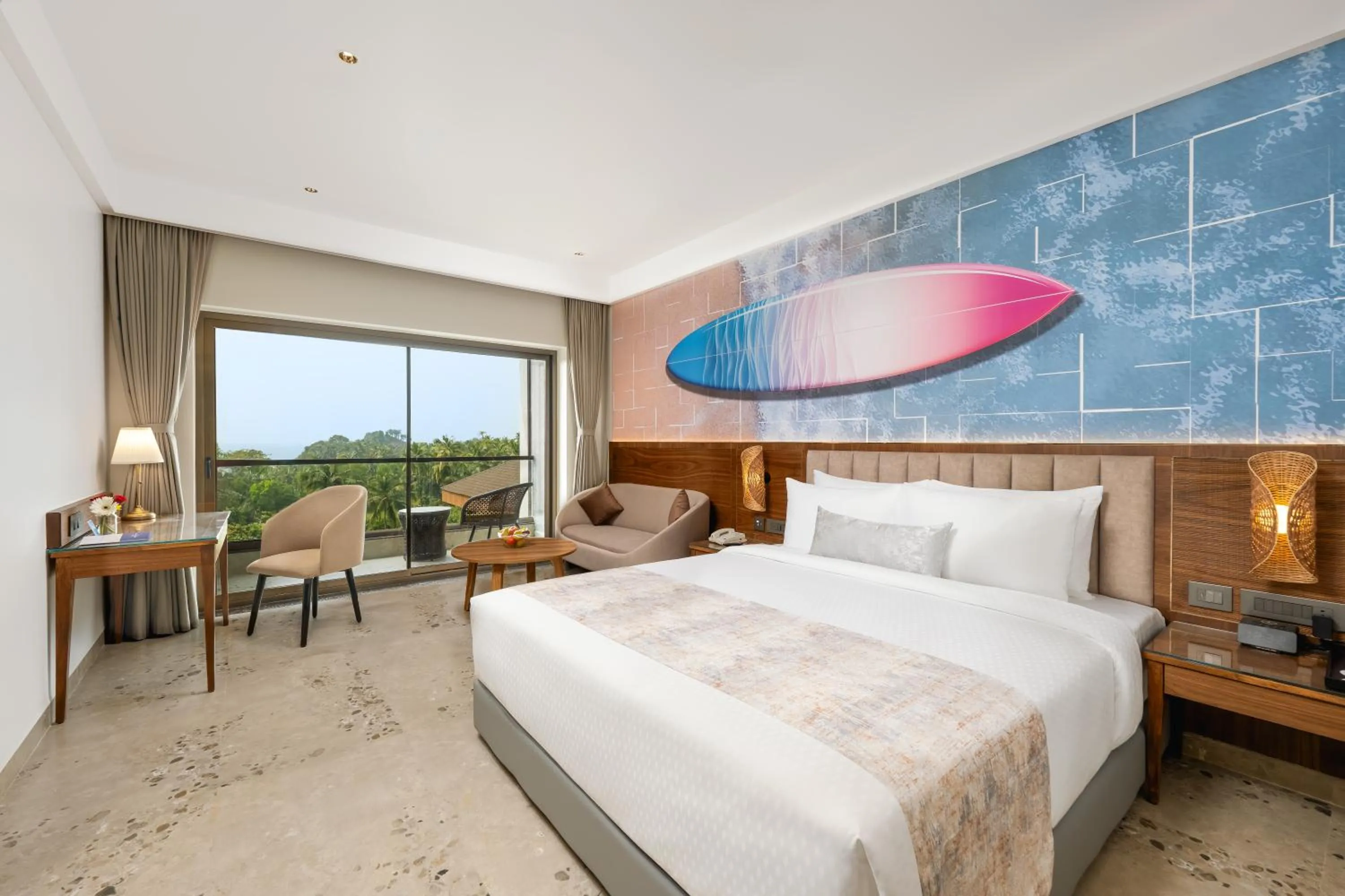 Photo of the whole room, Bed in Cloud9 Sarovar Premiere Palomen Goa