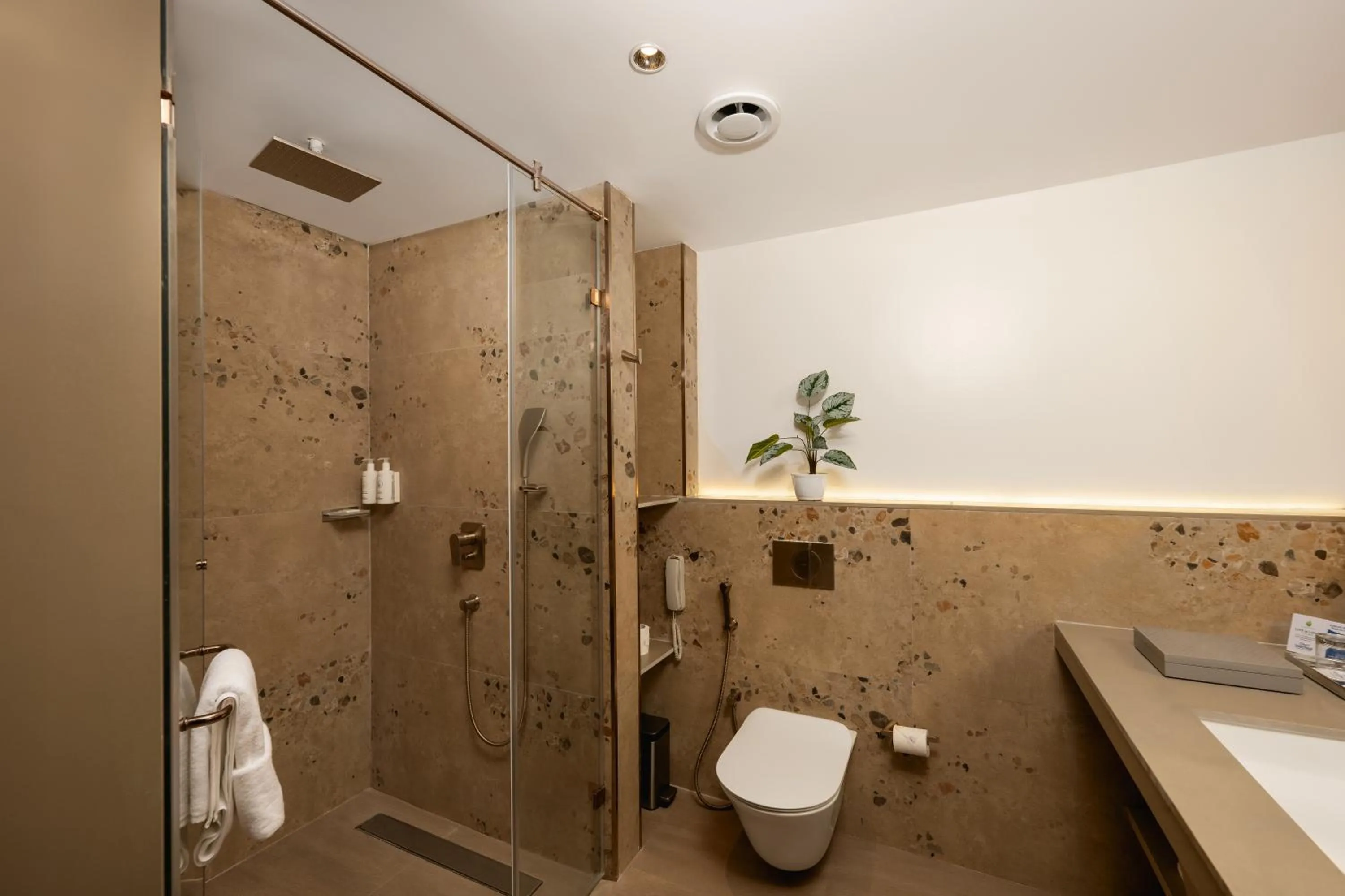 Bathroom in Cloud9 Sarovar Premiere Palomen Goa