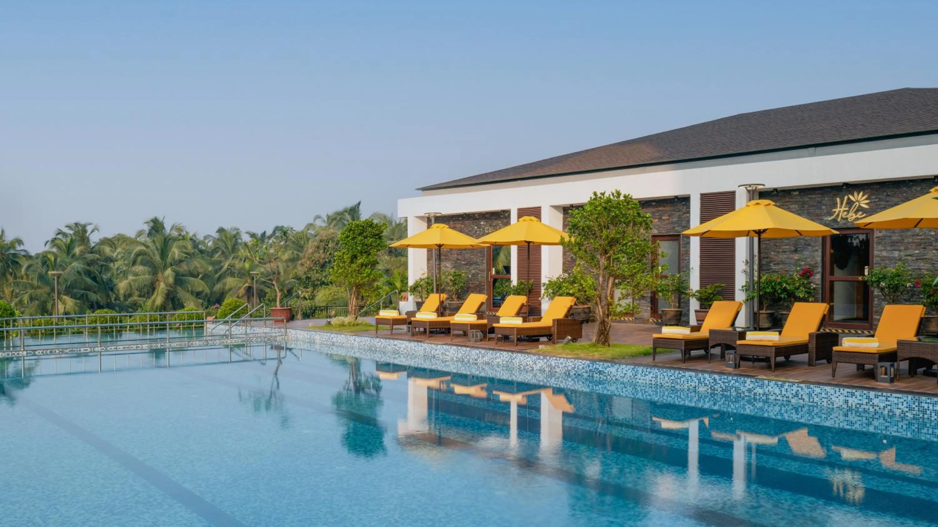 Swimming pool in Cloud9 Sarovar Premiere Palomen Goa