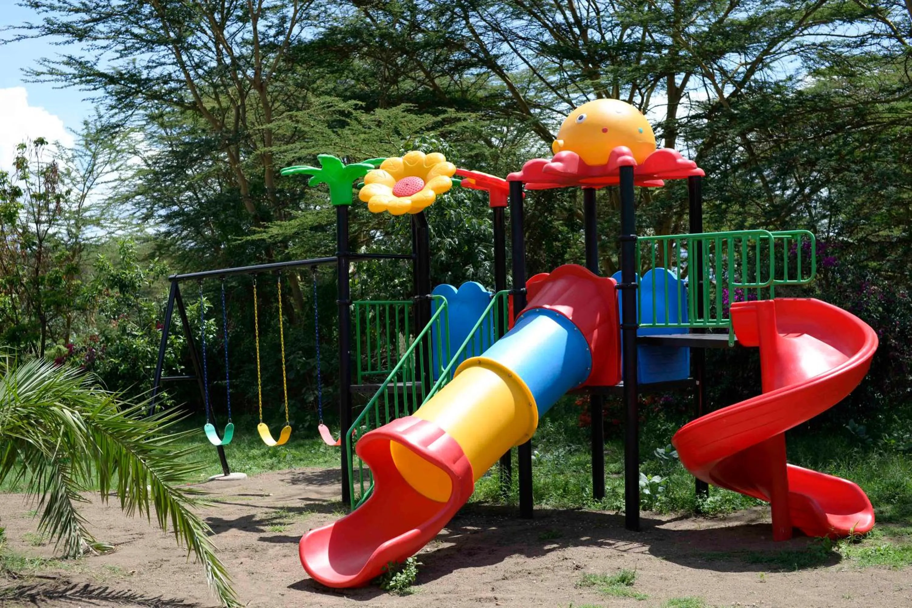 Children play ground in Burch's Resort Naivasha