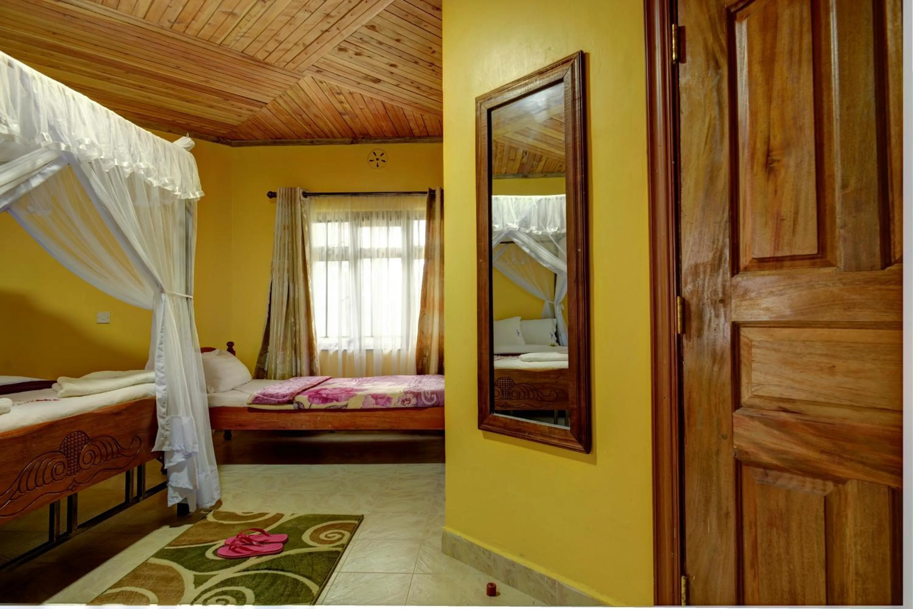 Bed in Burch's Resort Naivasha