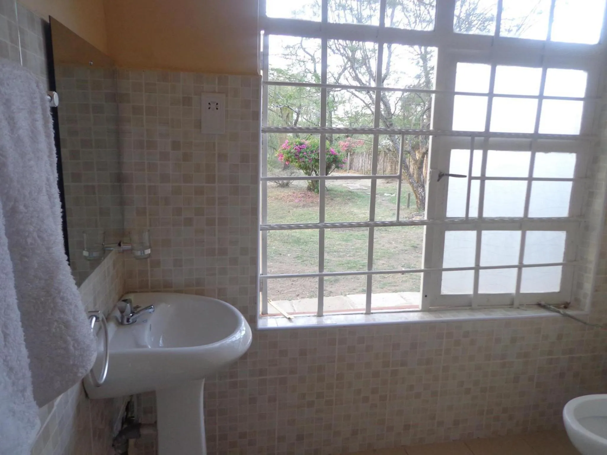 Shower in Burch's Resort Naivasha