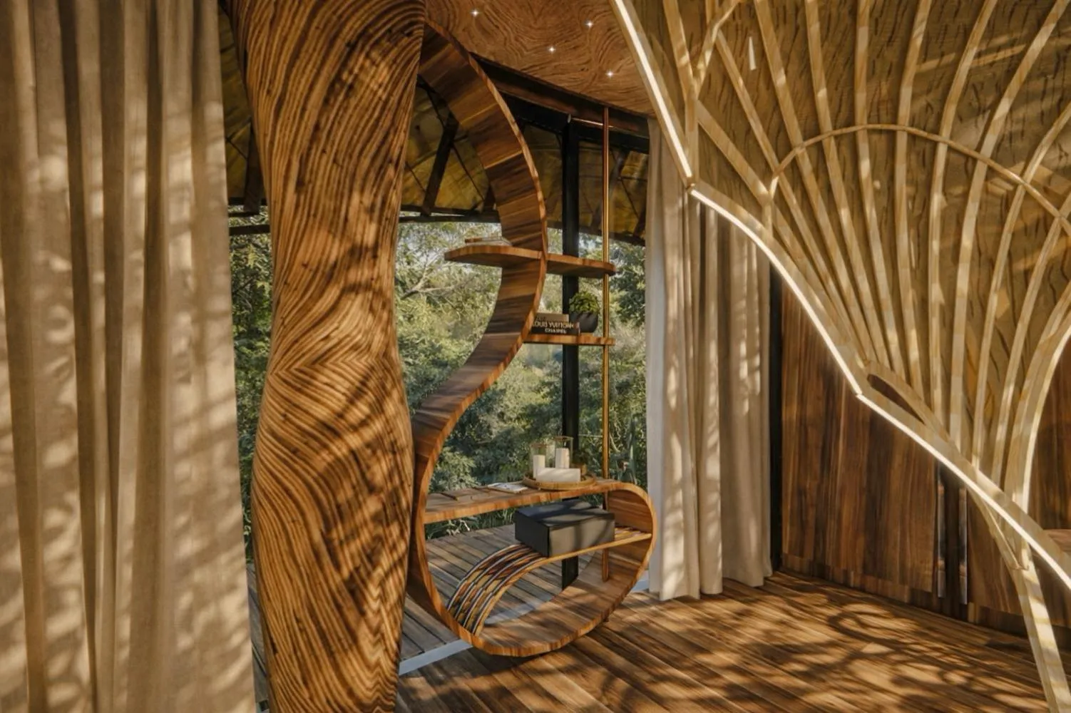 Seating area in BELALU Bali Boutique & SPA experience