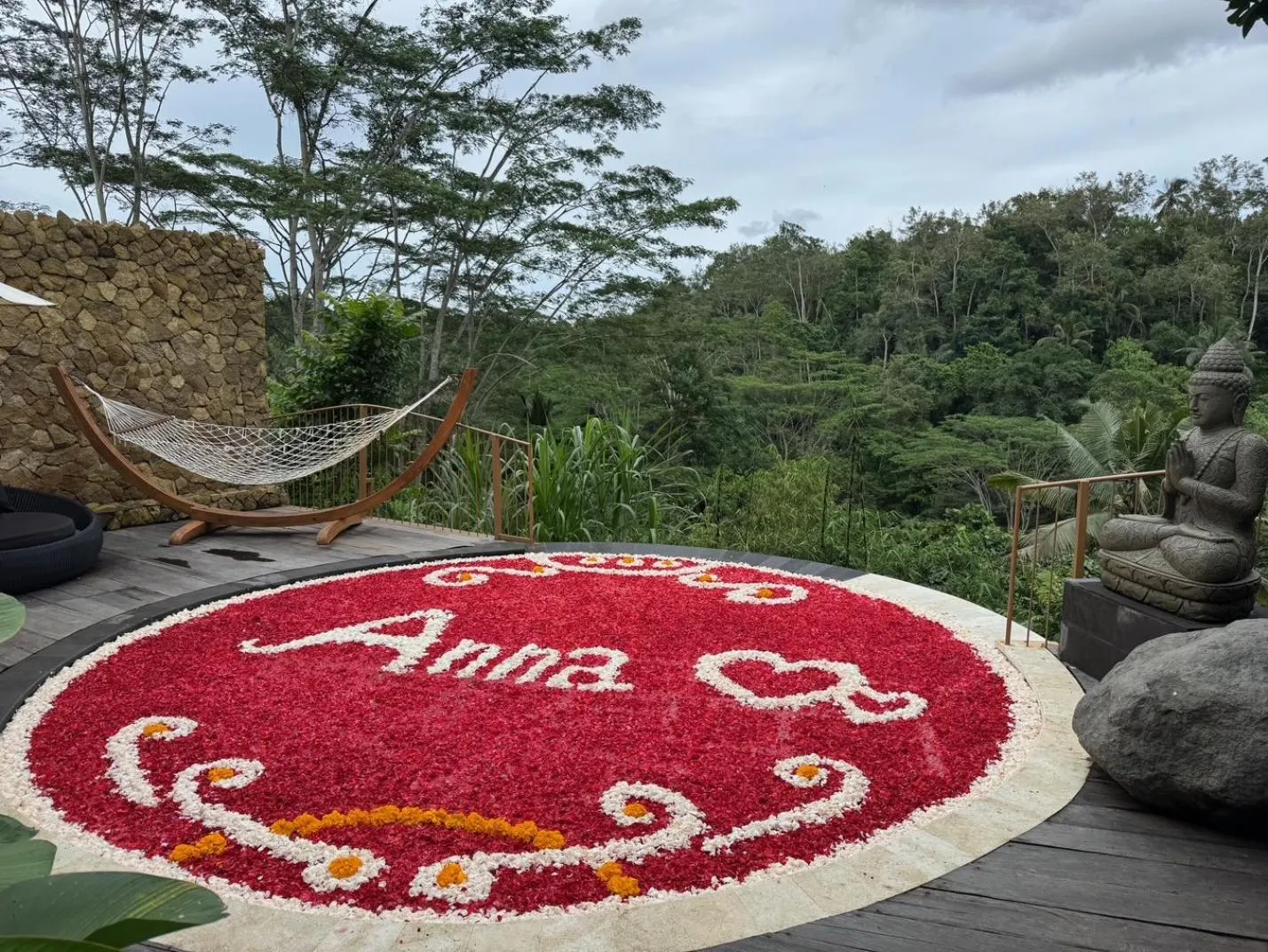 Decorative detail in BELALU Bali Boutique & SPA experience