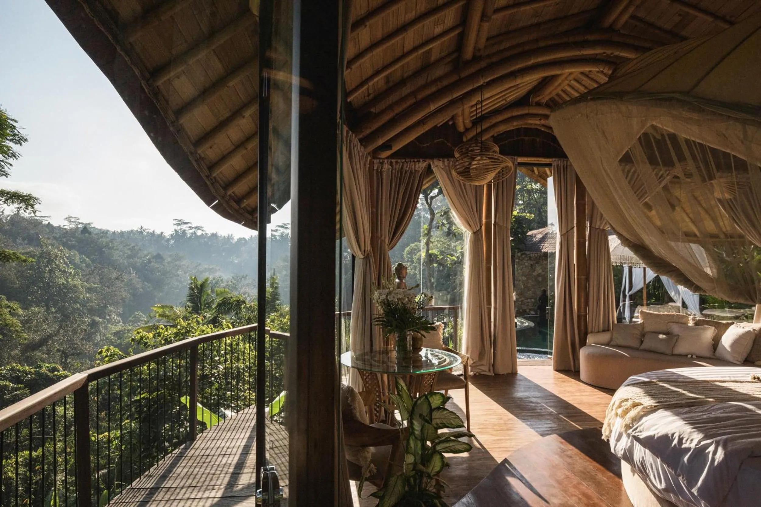 View (from property/room), Bed in BELALU Bali Boutique & SPA experience