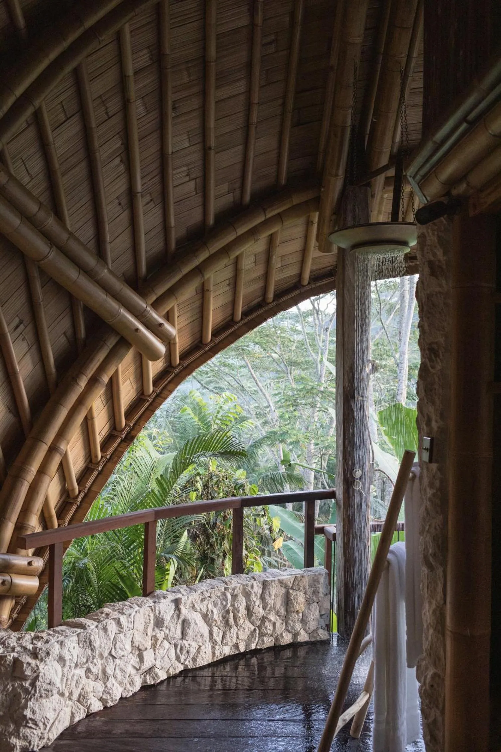 Shower in BELALU Bali Boutique & SPA experience
