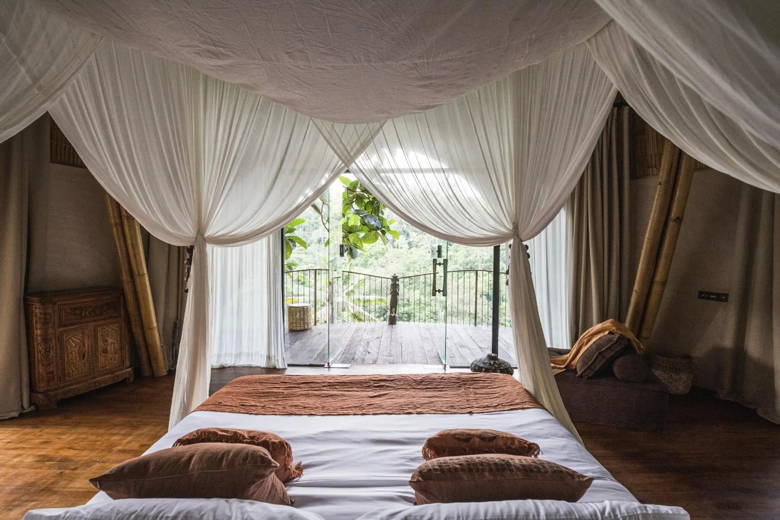 View (from property/room), Bed in BELALU Bali Boutique & SPA experience
