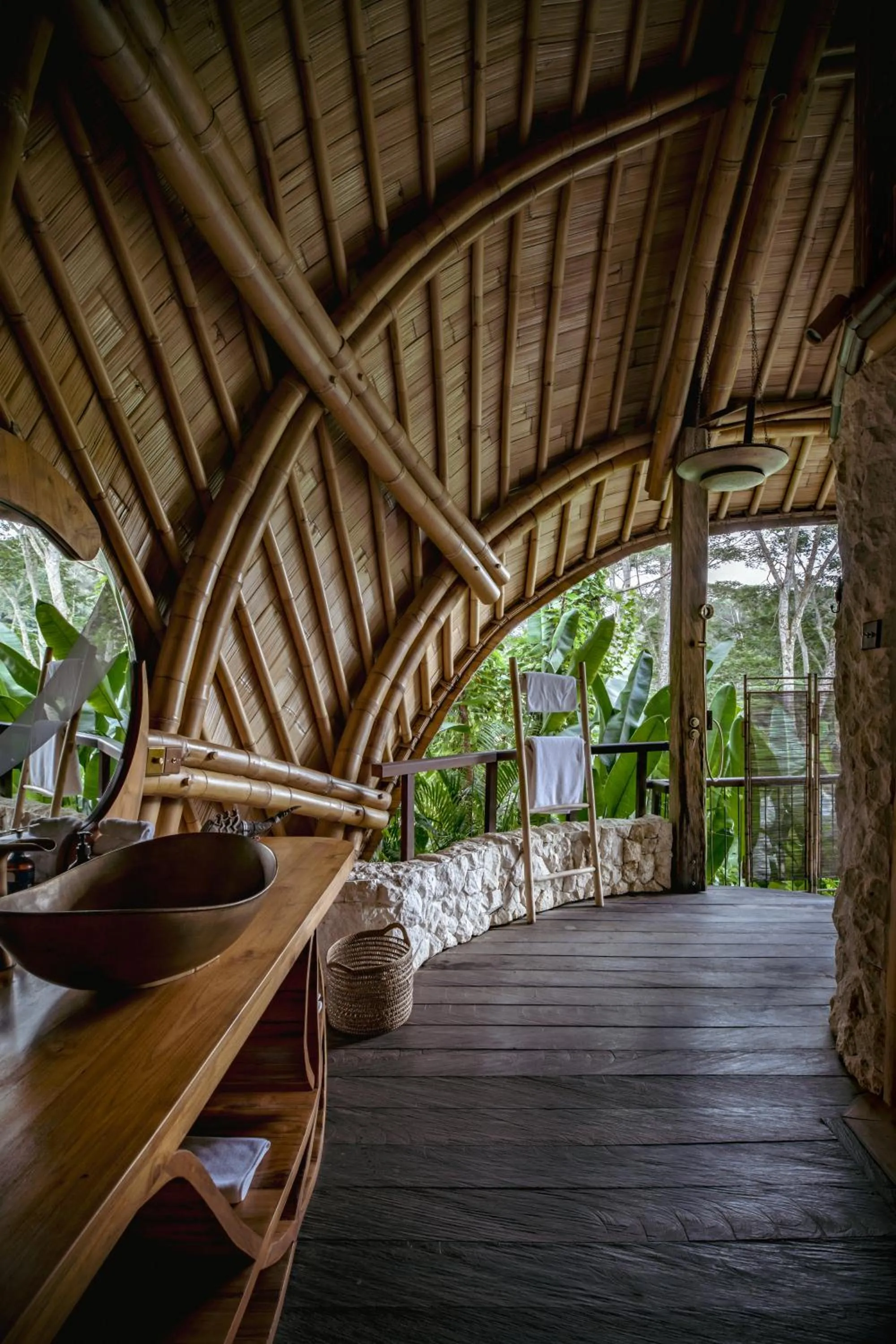 Shower in BELALU Bali Boutique & SPA experience