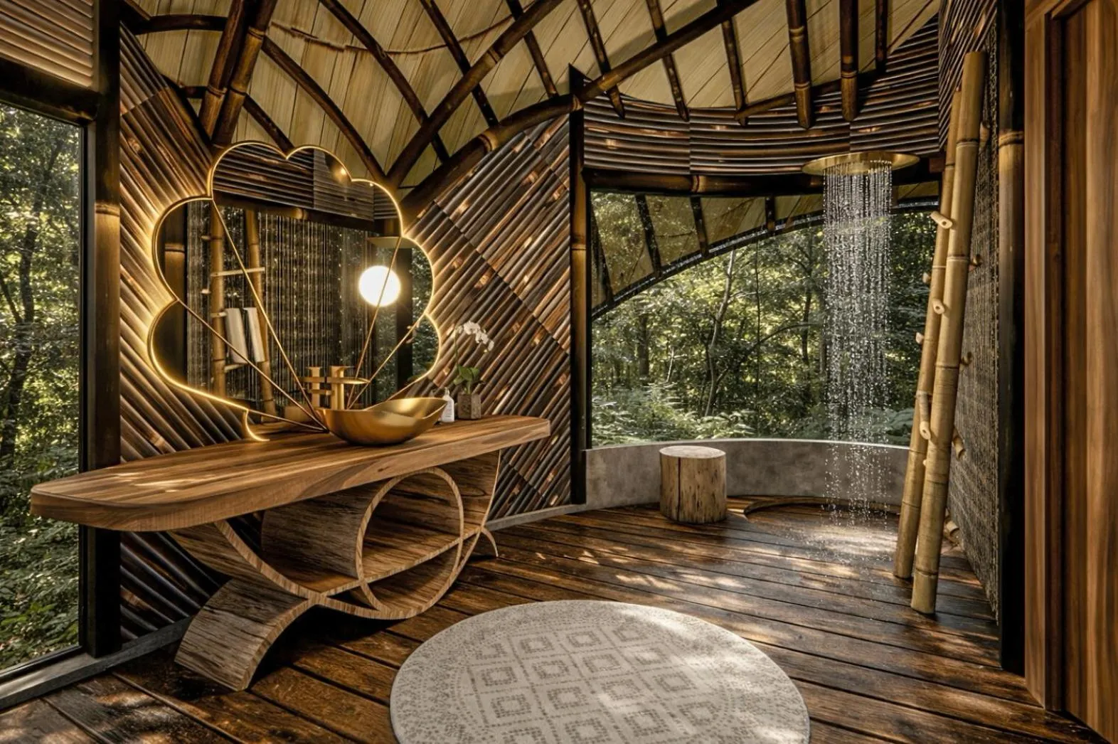 Bathroom in BELALU Bali Boutique & SPA experience