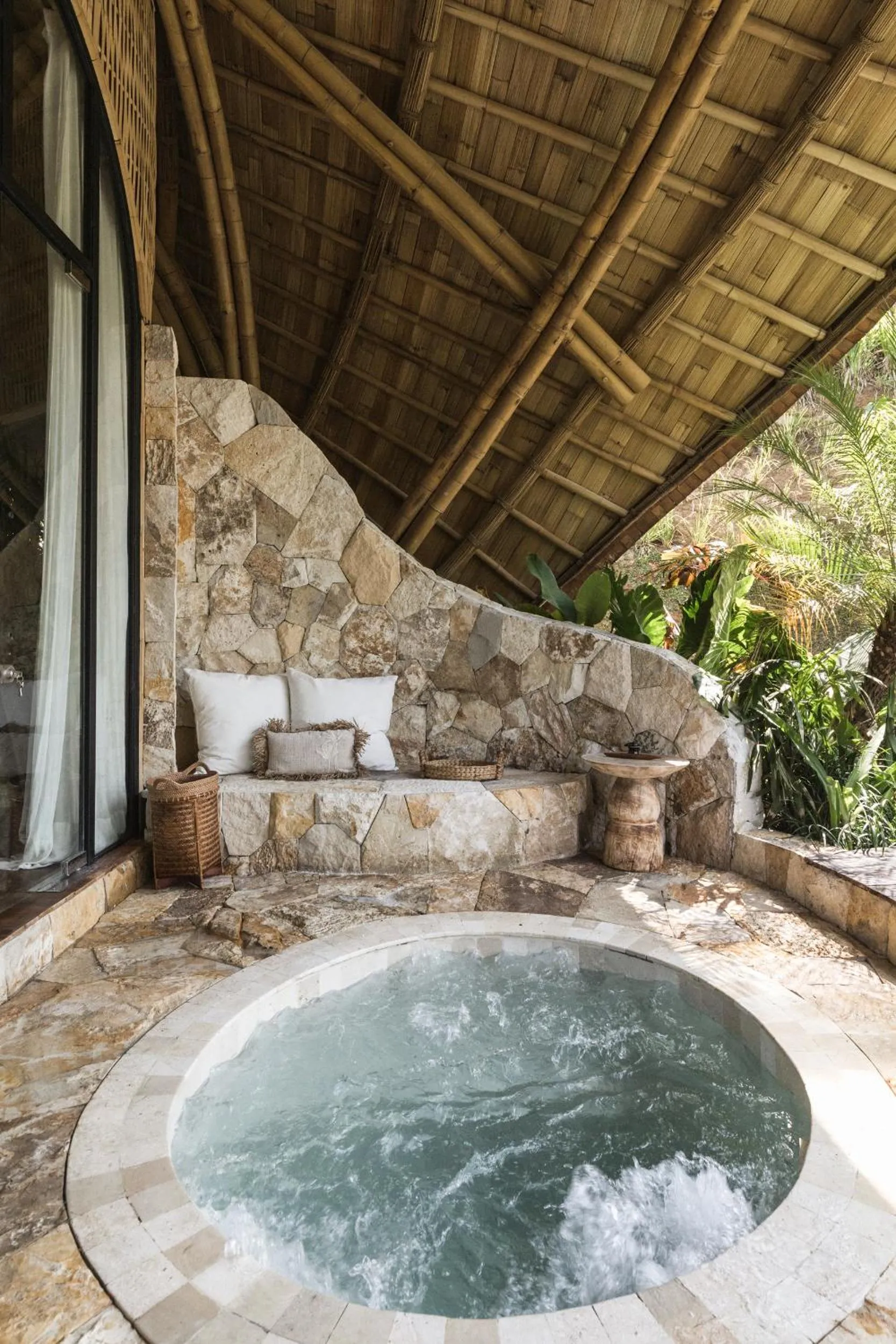 Hot Tub in BELALU Bali Boutique & SPA experience