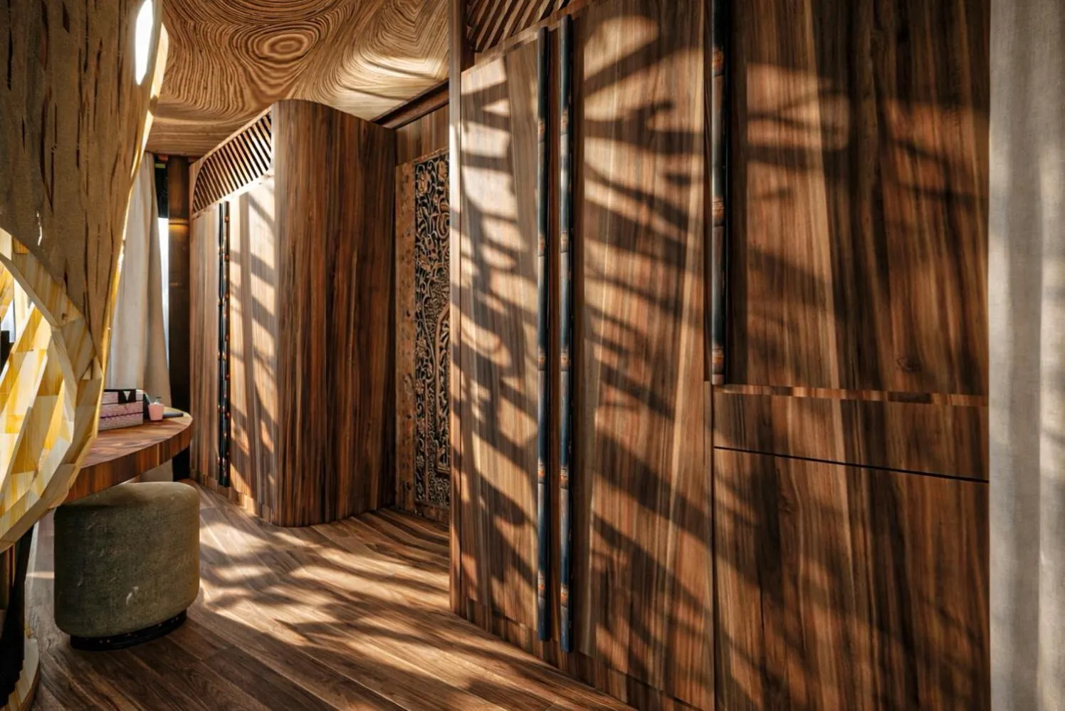 wardrobe in BELALU Bali Boutique & SPA experience