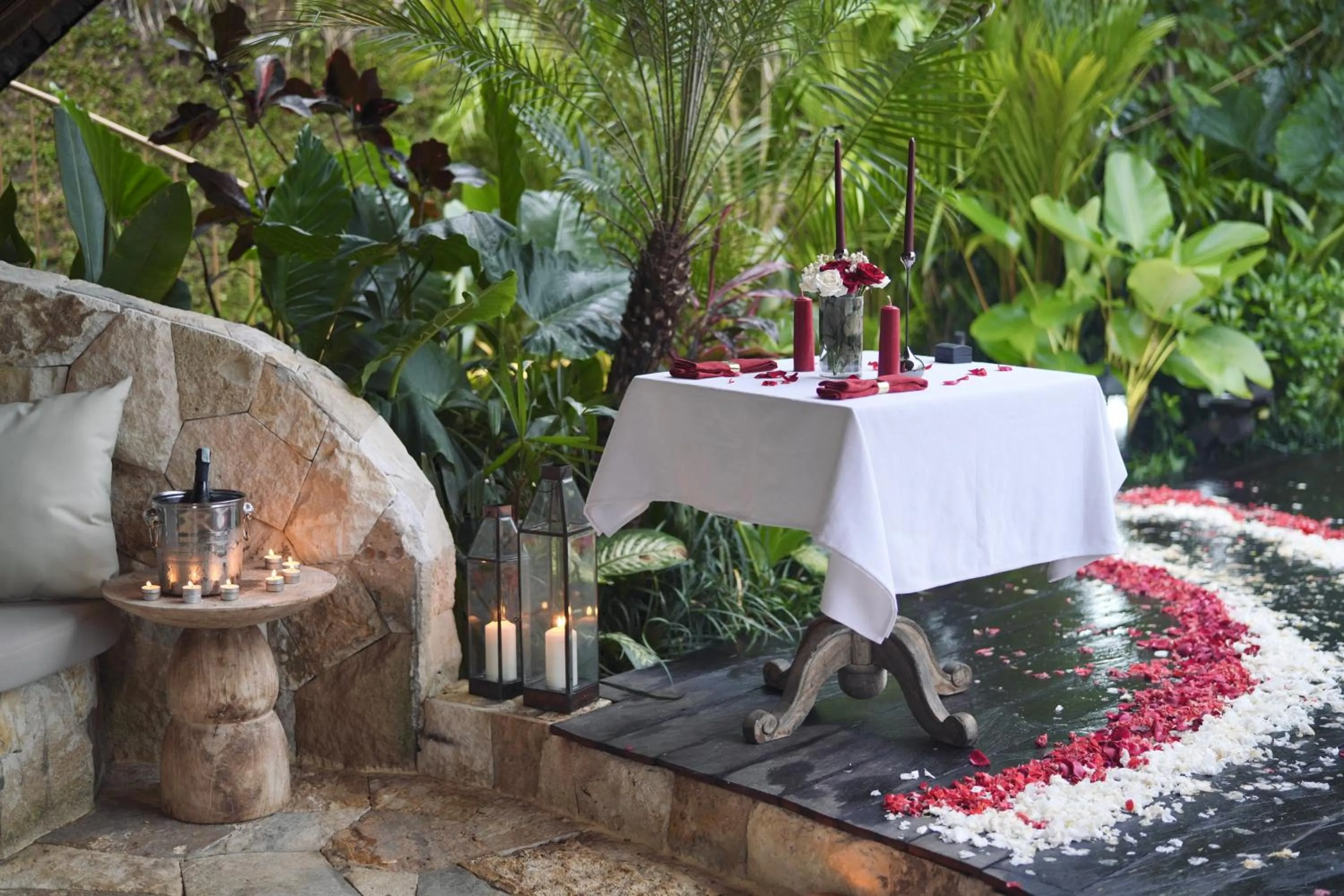 Dinner in BELALU Bali Boutique & SPA experience