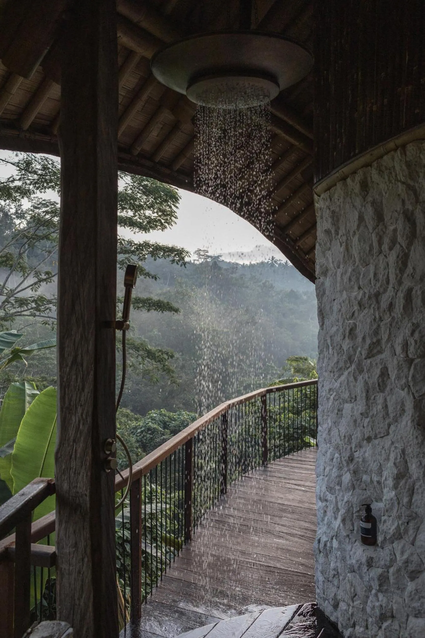 Shower in BELALU Bali Boutique & SPA experience