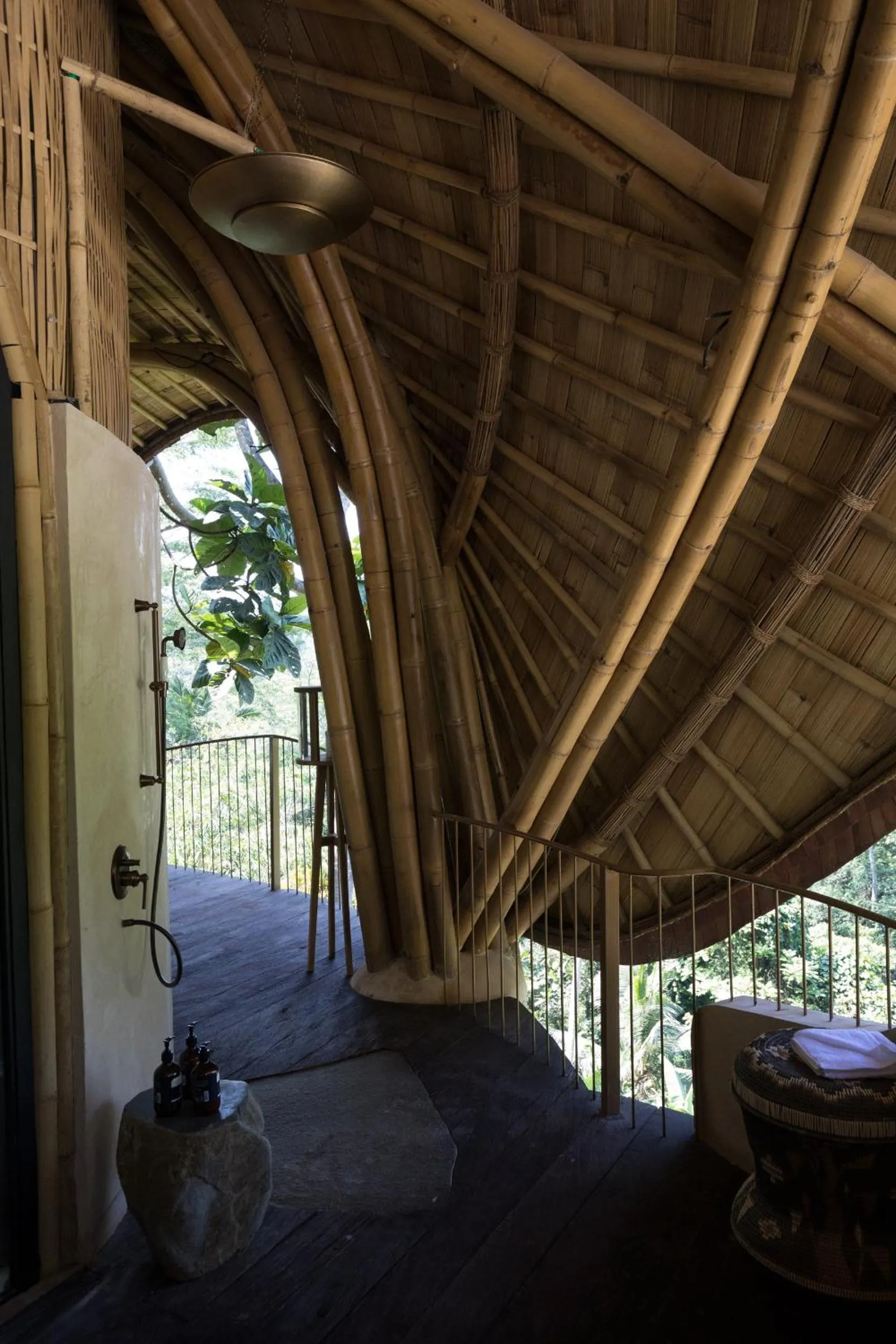 Shower in BELALU Bali Boutique & SPA experience