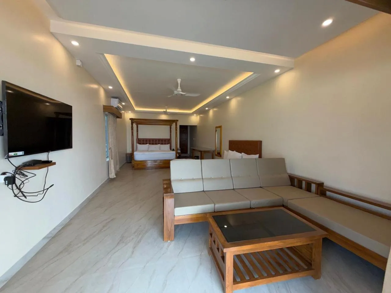 Bed in Marron Sea View Resort