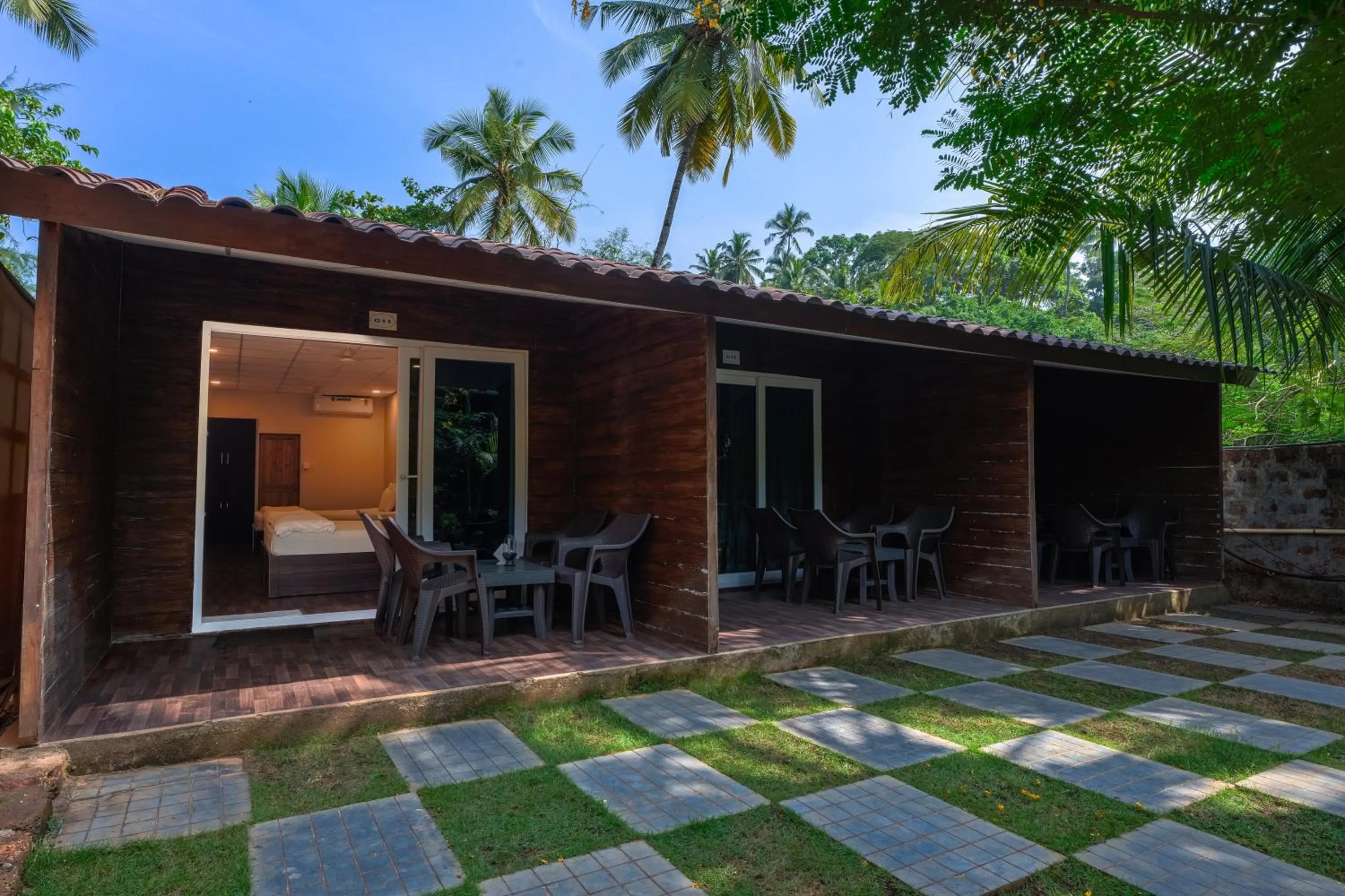 Garden in Marron sea view resoort