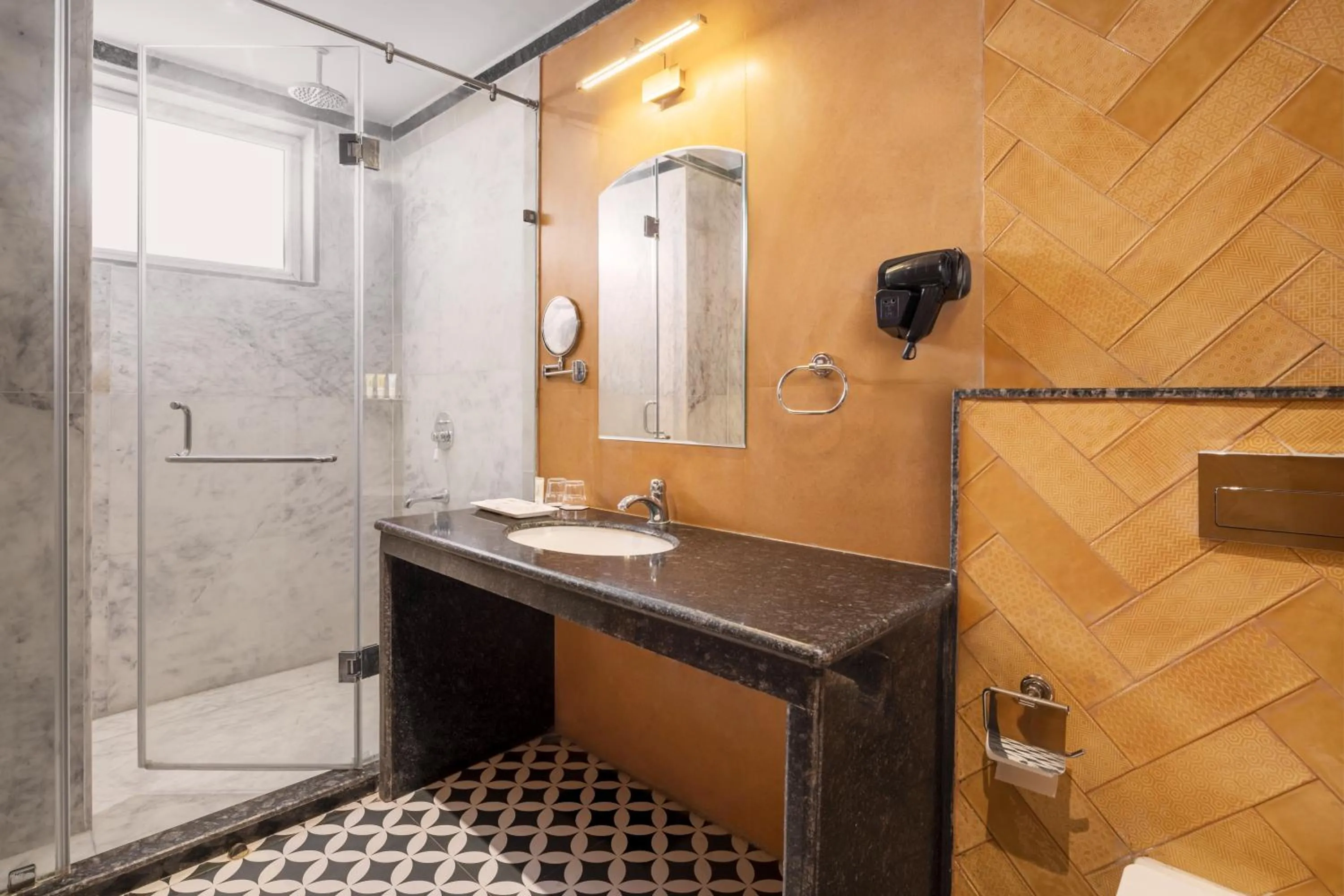 Bathroom in Raasvan, Vrindavan- AM Hotel Kollection