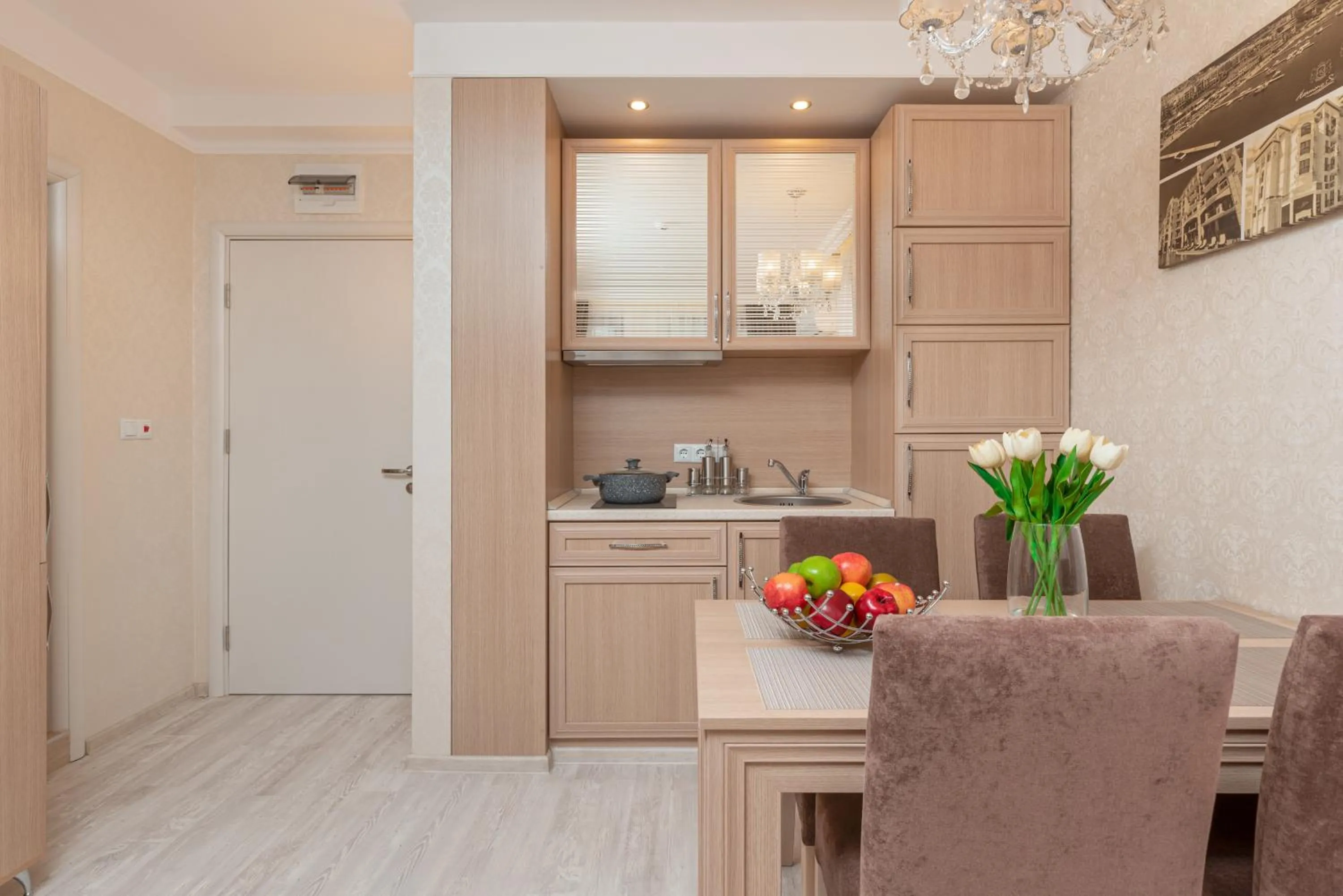 Kitchen or kitchenette in Harmony Suites - Monte Carlo