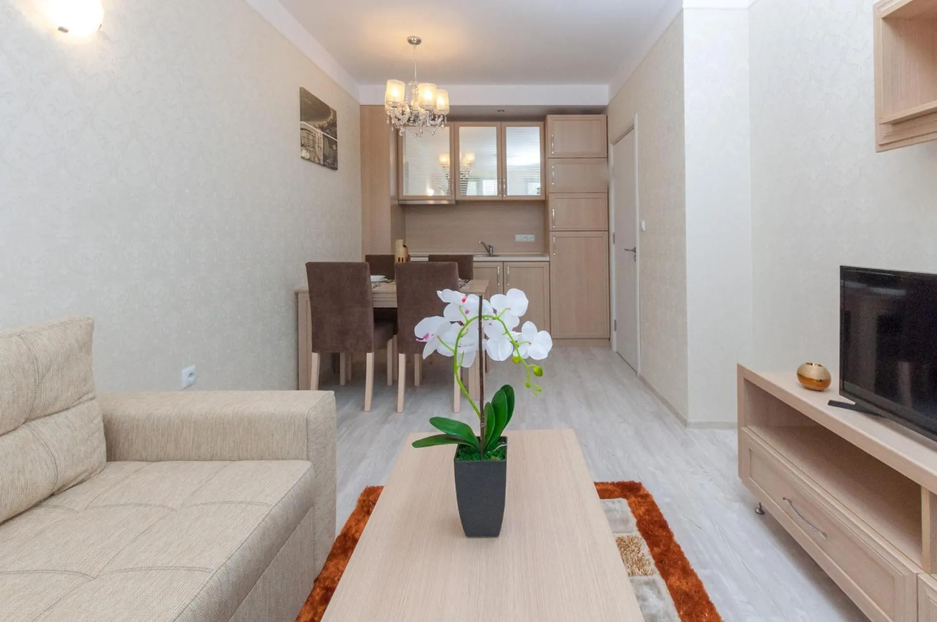 Seating area in Harmony Suites - Monte Carlo