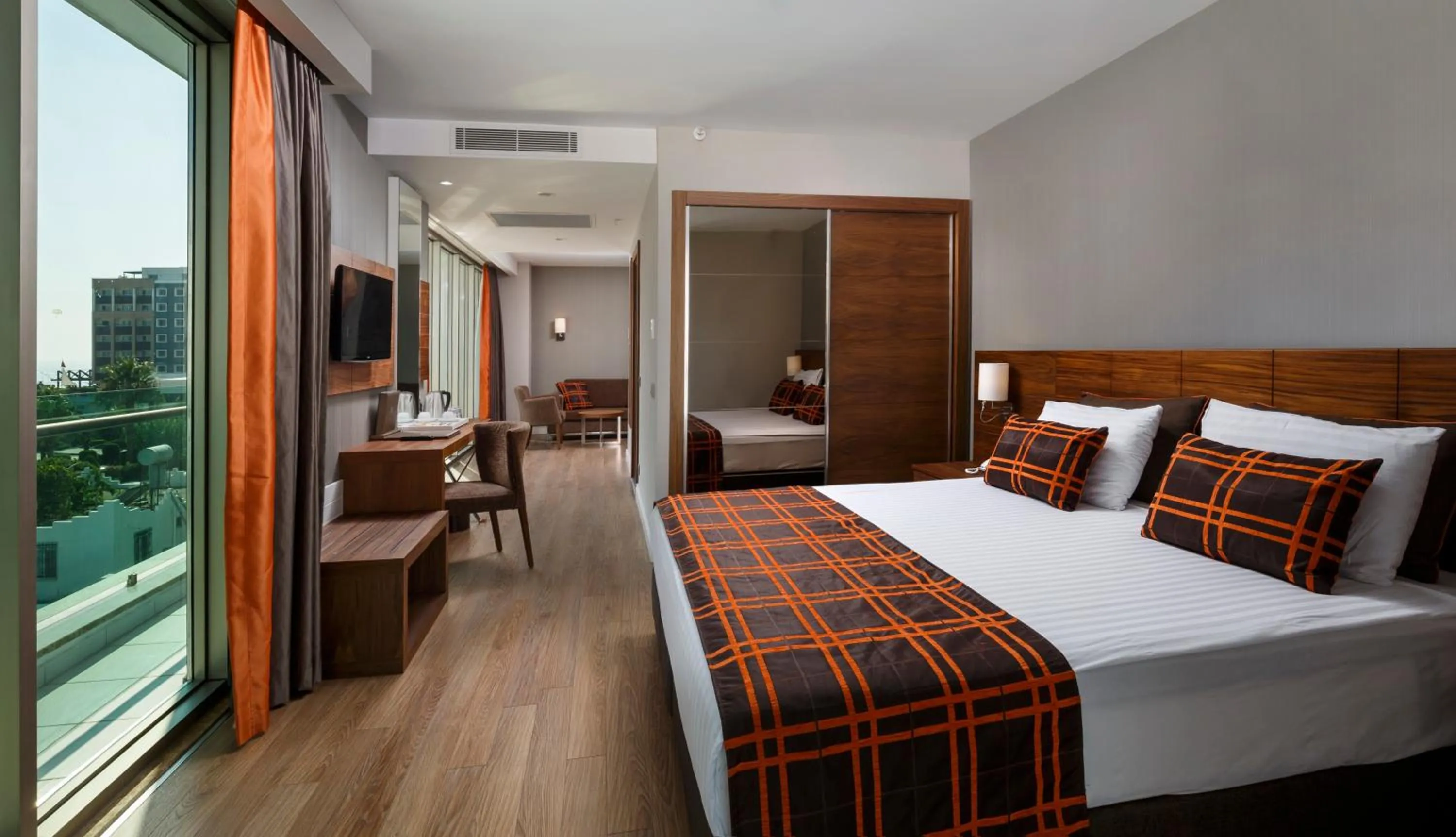 Photo of the whole room, Bed in Side Sunport Hotel - All Inclusive