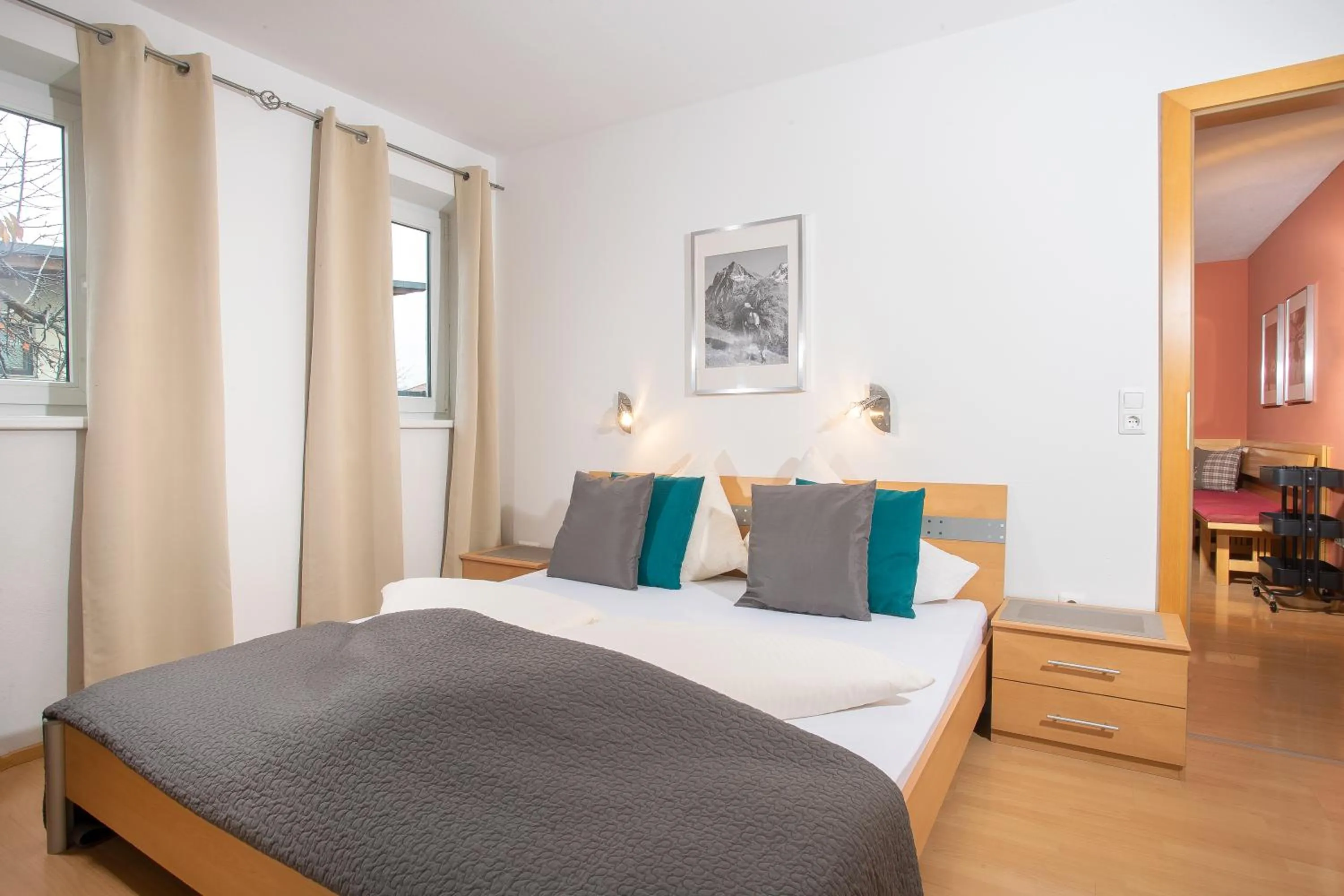 Bedroom, Bed in Zillertal Appartements