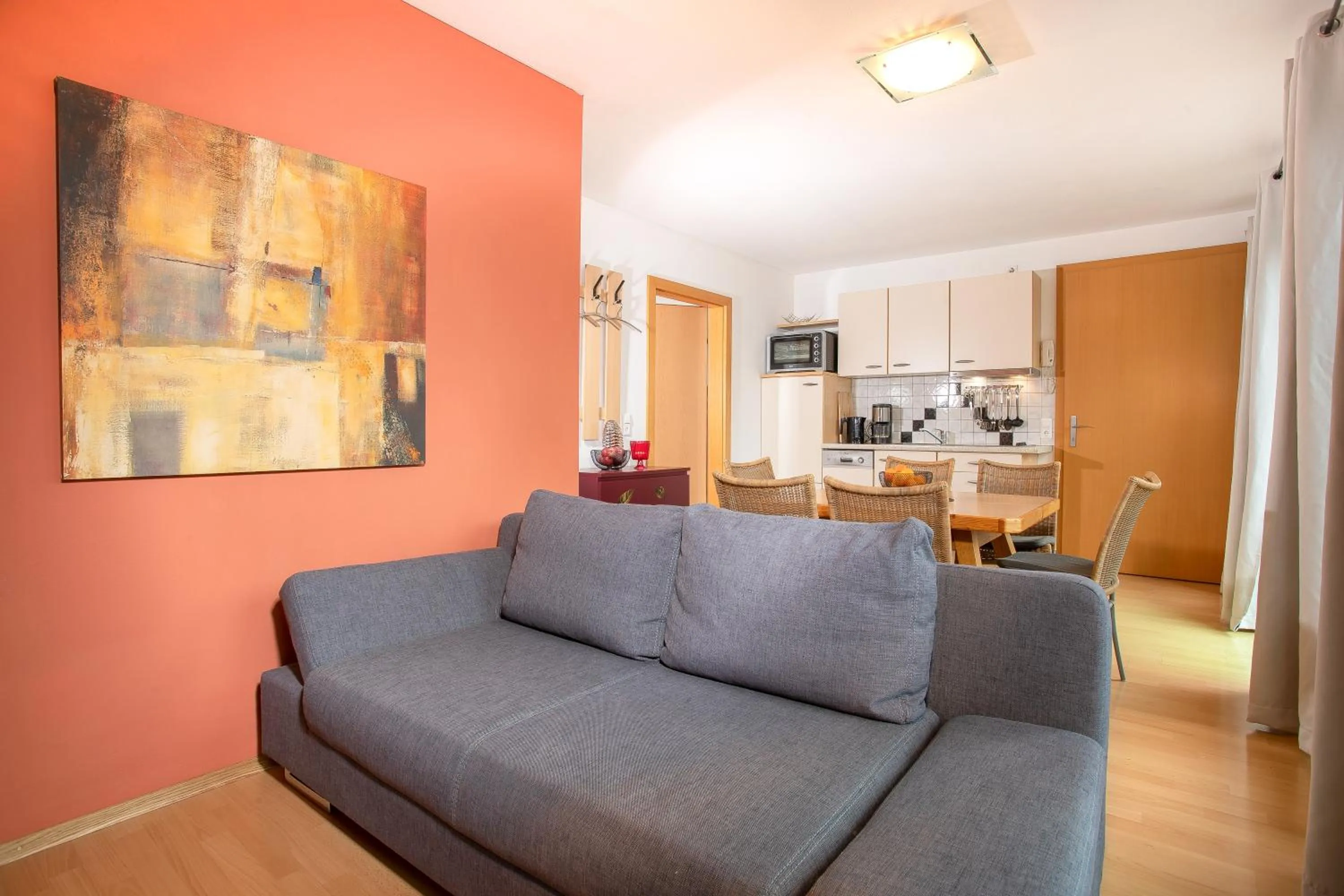 Living room in Zillertal Appartements