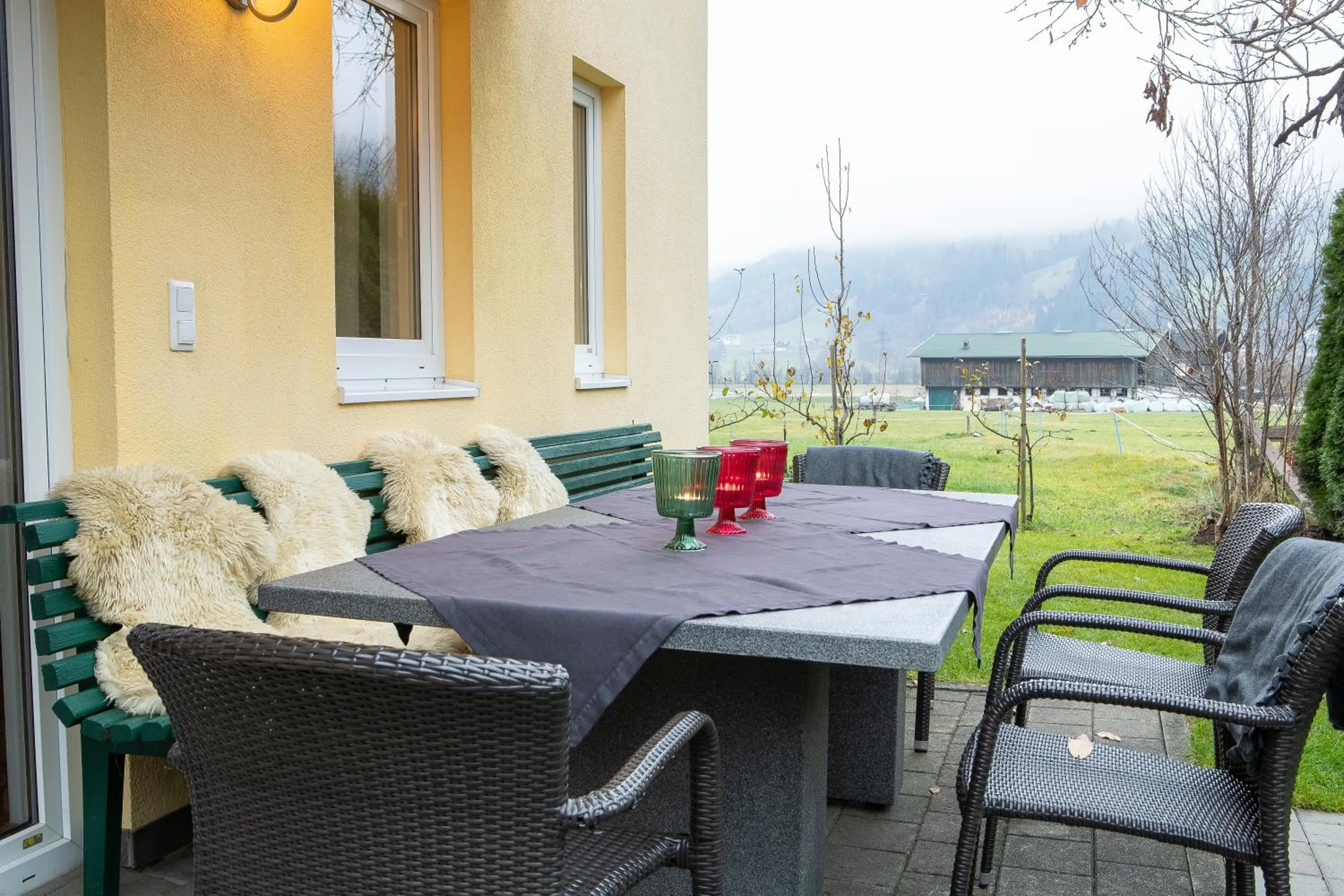 Balcony/Terrace in Zillertal Appartements