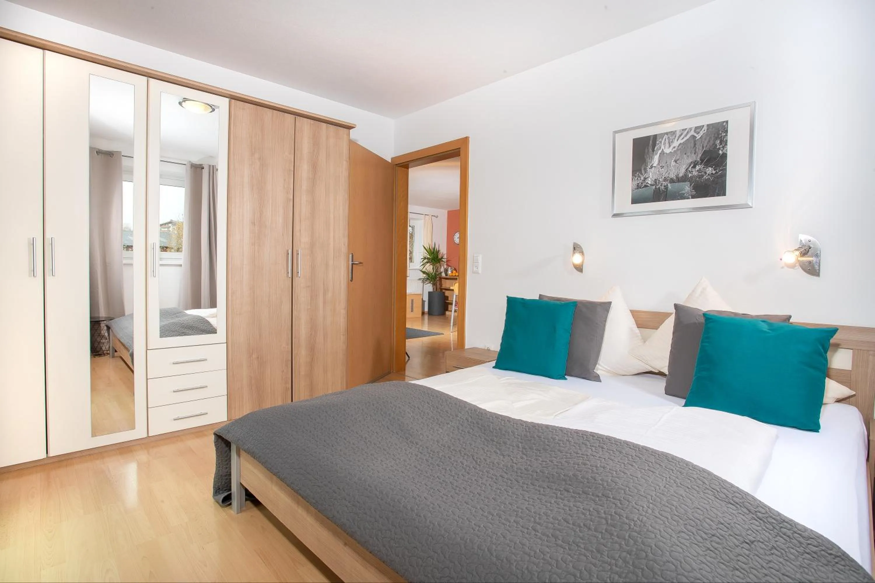 Bedroom, Bed in Zillertal Appartements