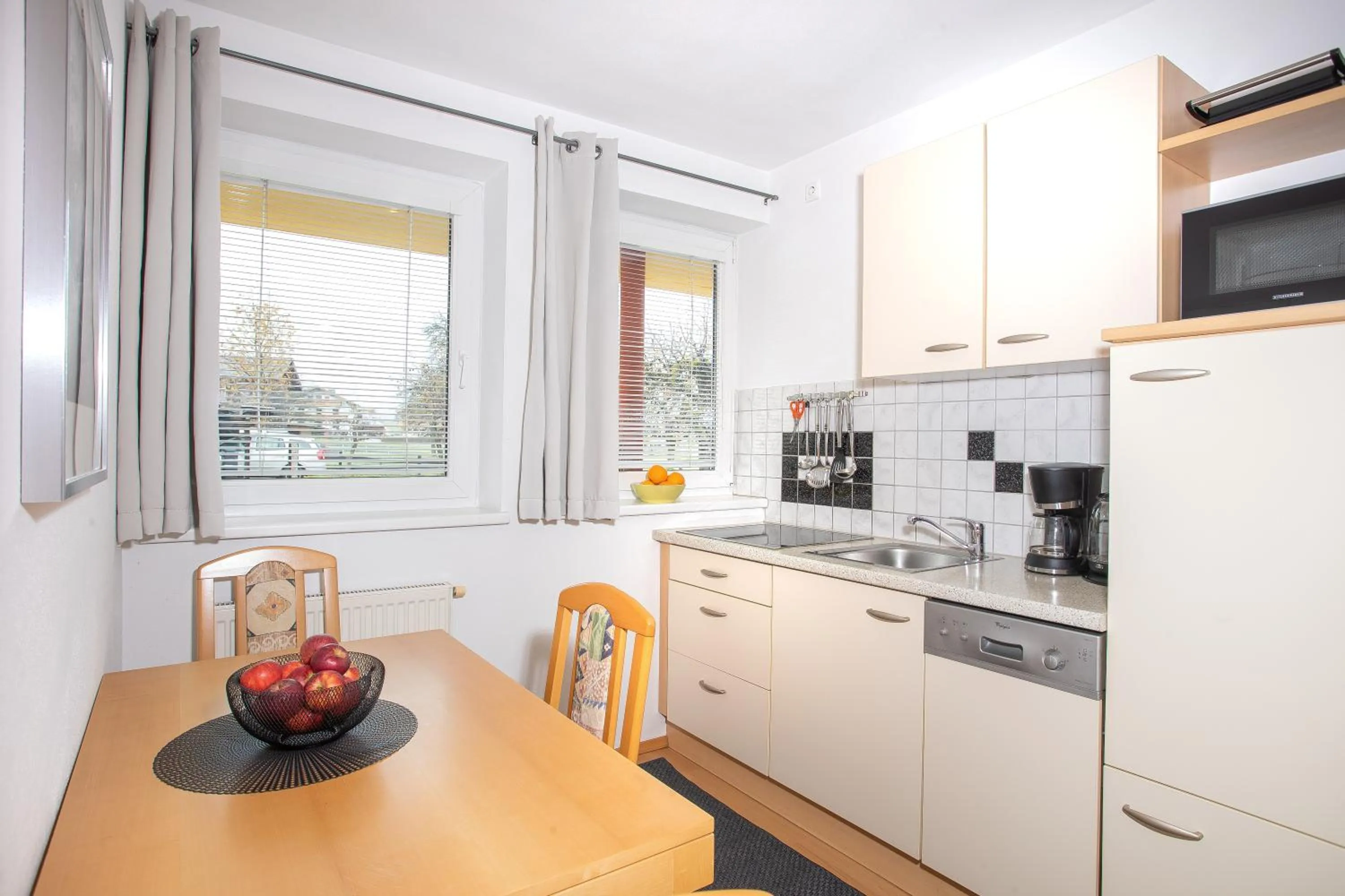 kitchen in Zillertal Appartements