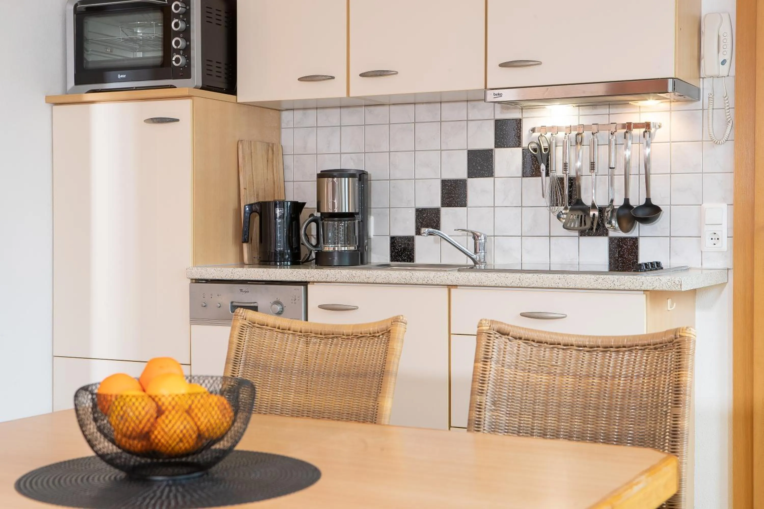 Kitchen or kitchenette in Zillertal Appartements