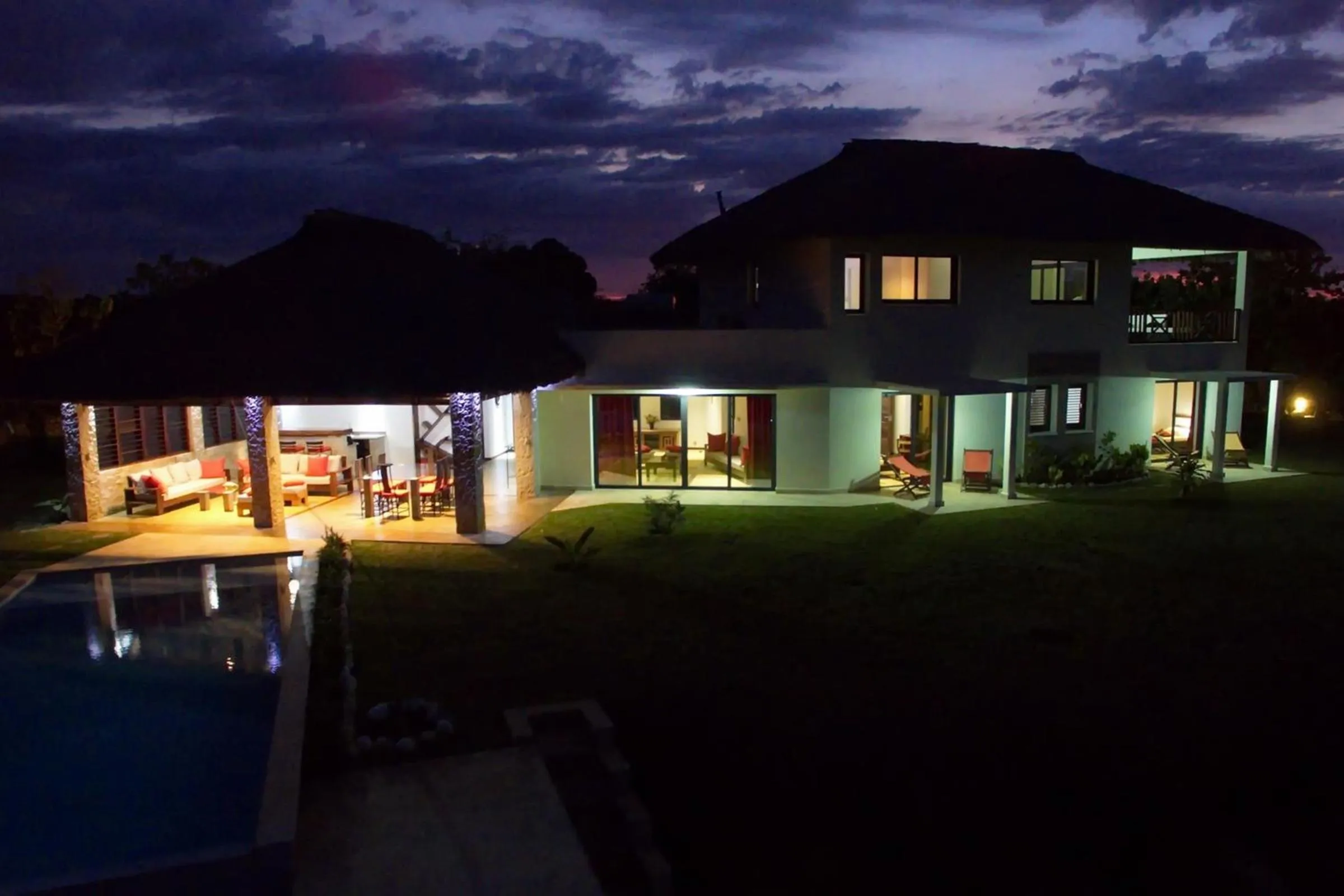 Patio in Home The Residence