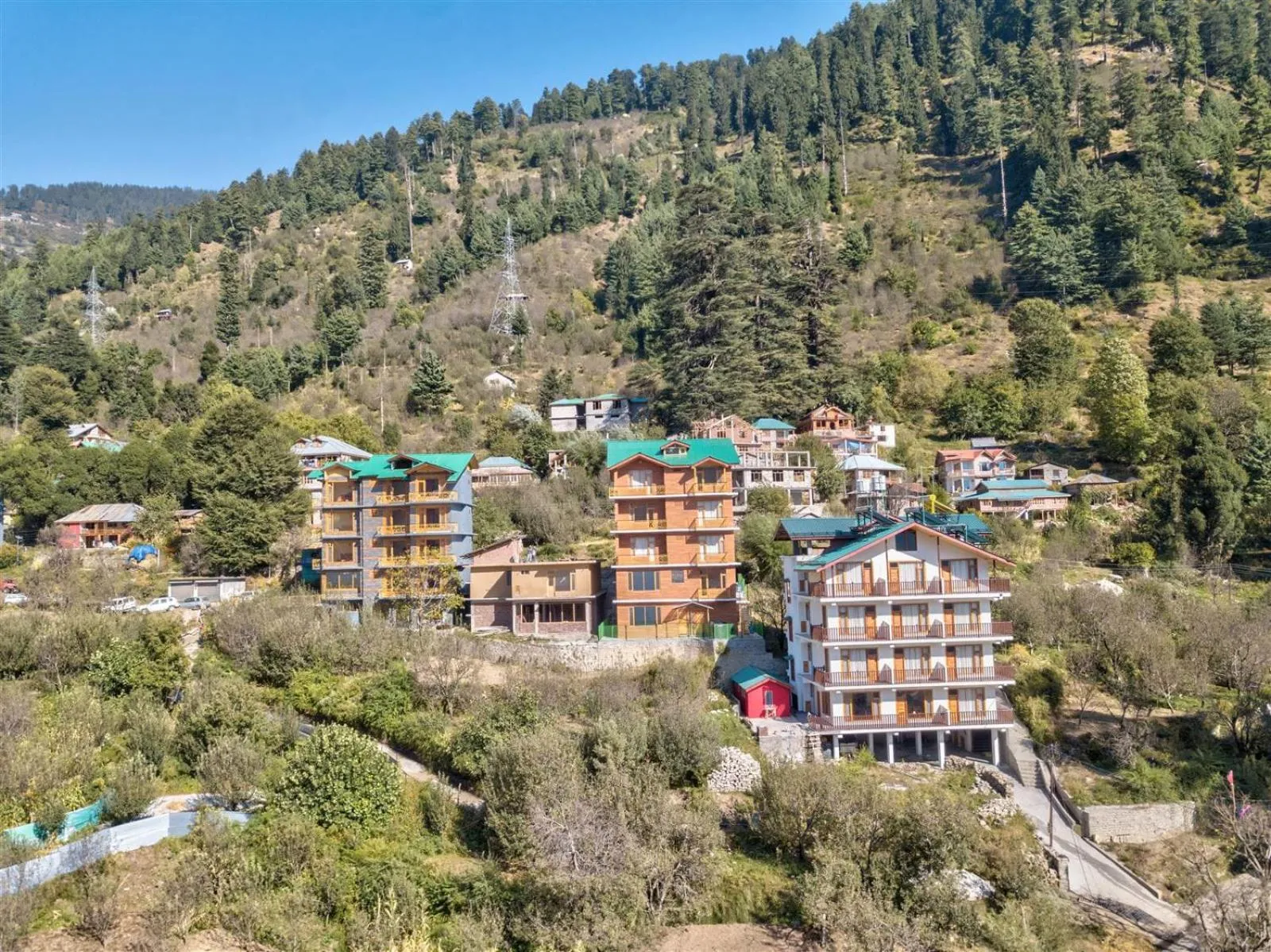 Property building in Golden Peak Manali